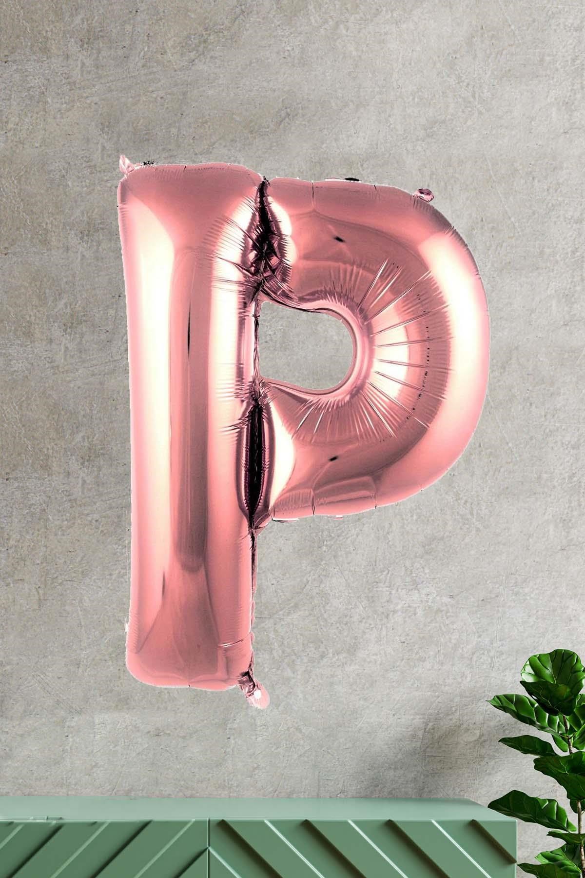 P ROSE GOLD HARF BALON (100 cm)