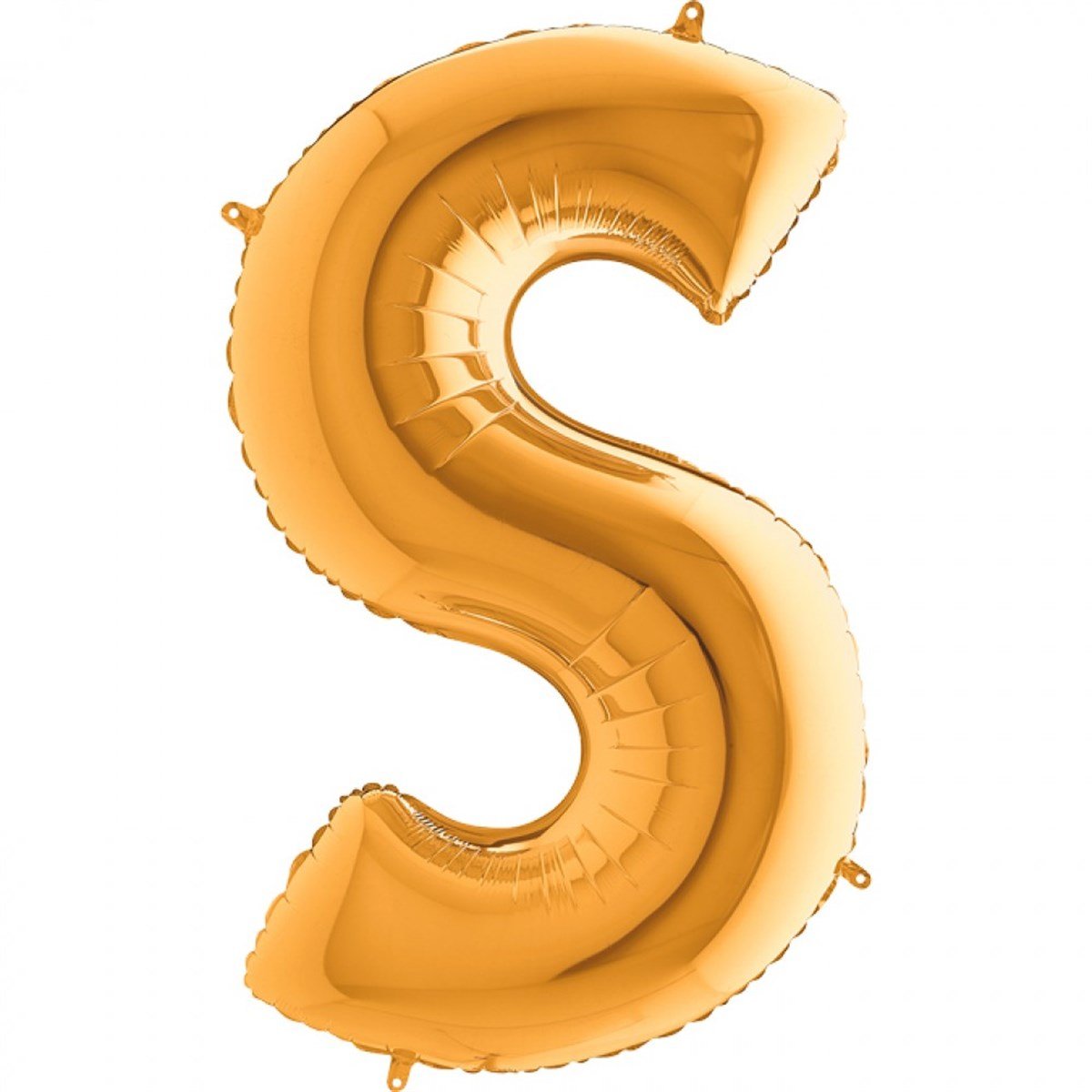 S GOLD HARF BALON (1OO cm)