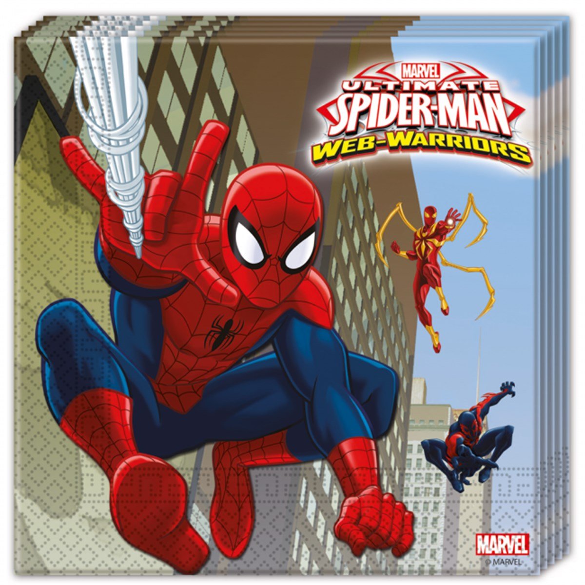 SPİDERMAN PEÇETE (16 ADET)