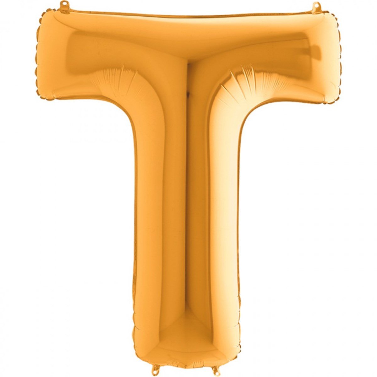 T GOLD HARF BALON (1OOcm)