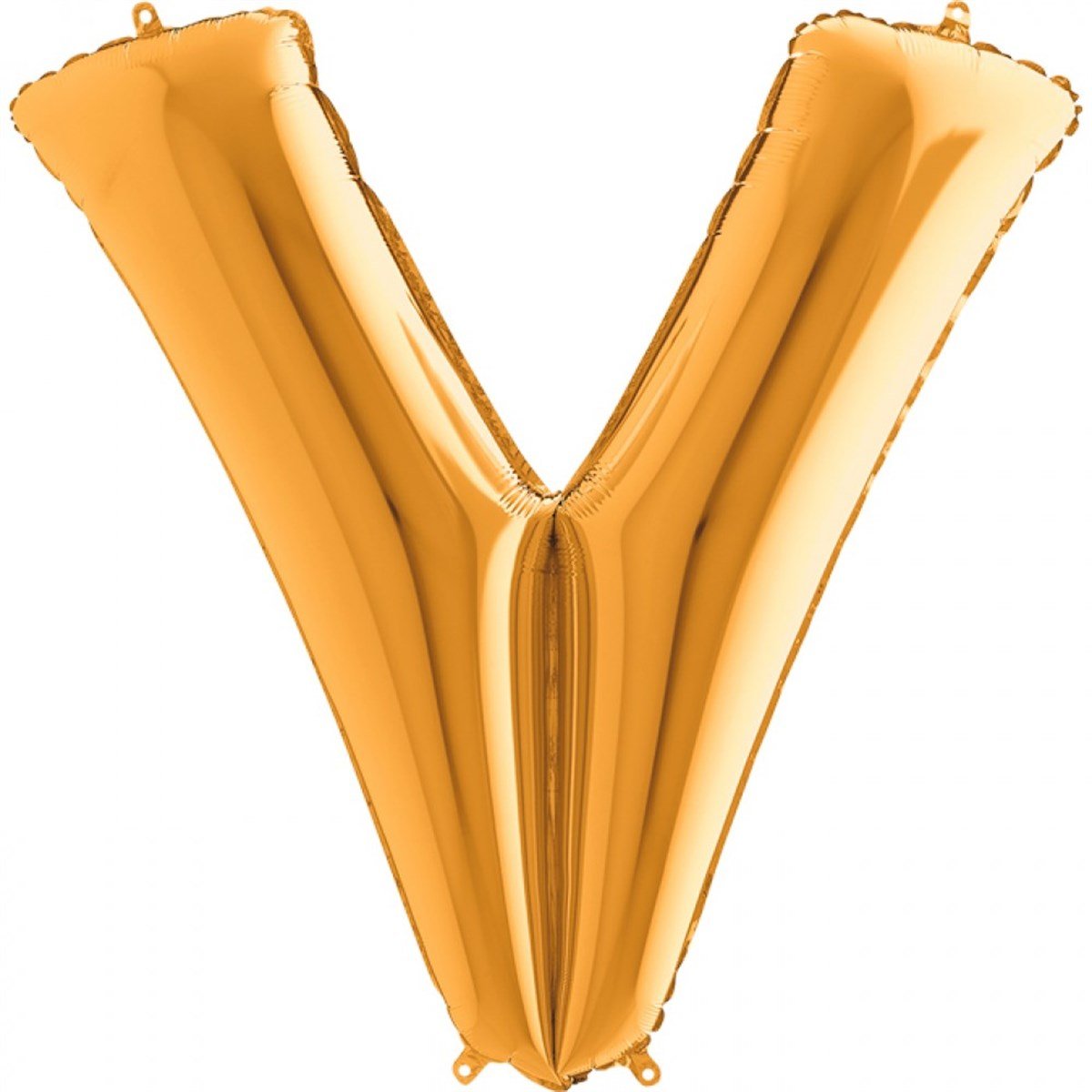 V GOLD HARF BALON (1OO cm)
