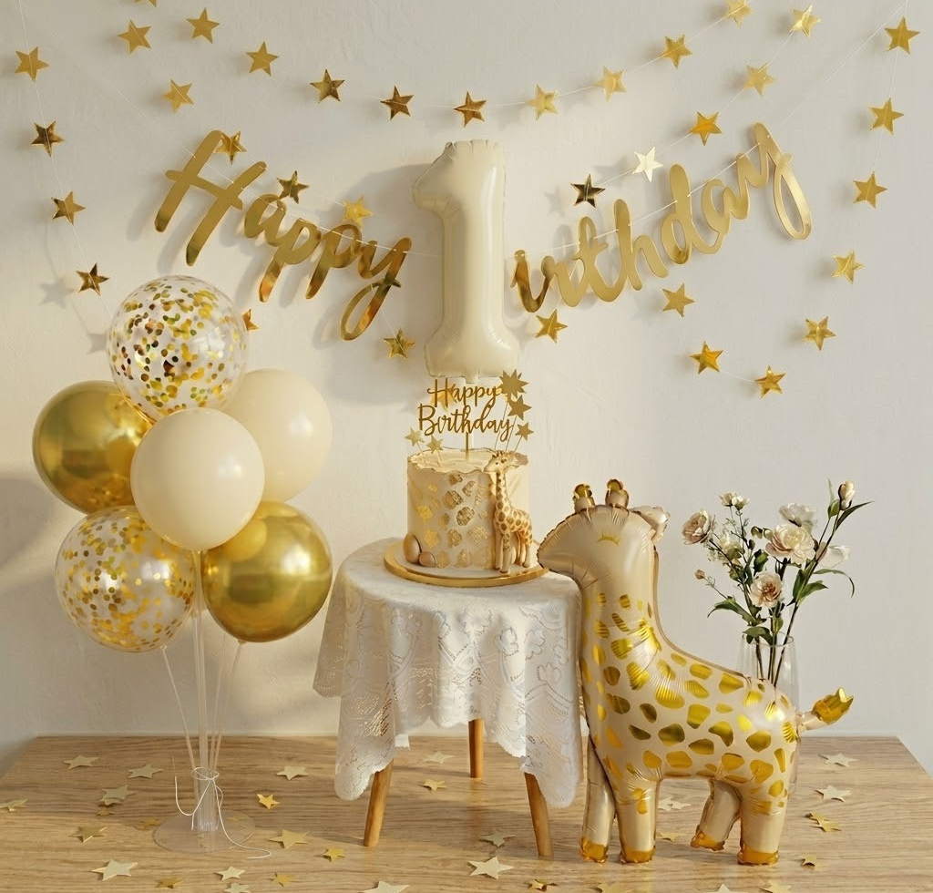 Zürafa Temalı Balon Konsepti