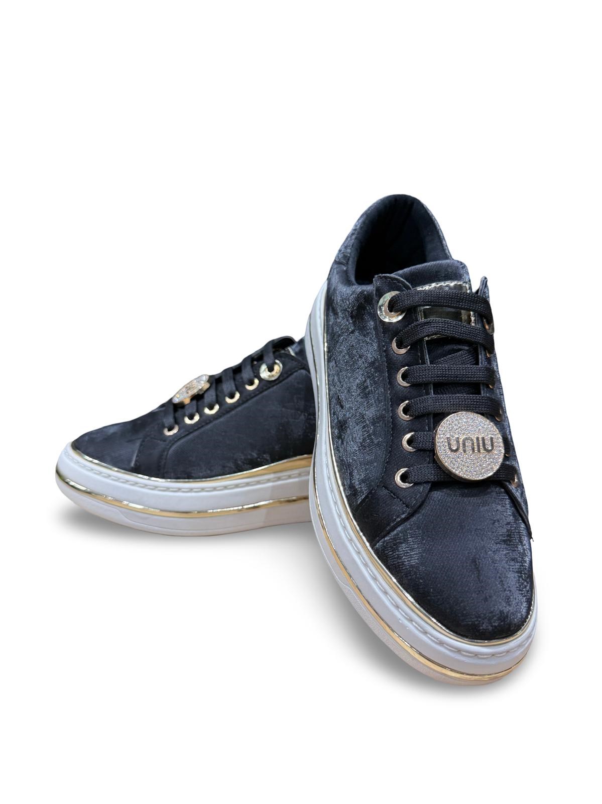 Bty1322714 Kadın Comfort Taban Sneaker Spor Siyah