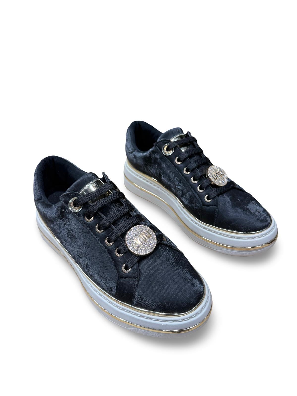 Bty1322714 Kadın Comfort Taban Sneaker Spor Siyah