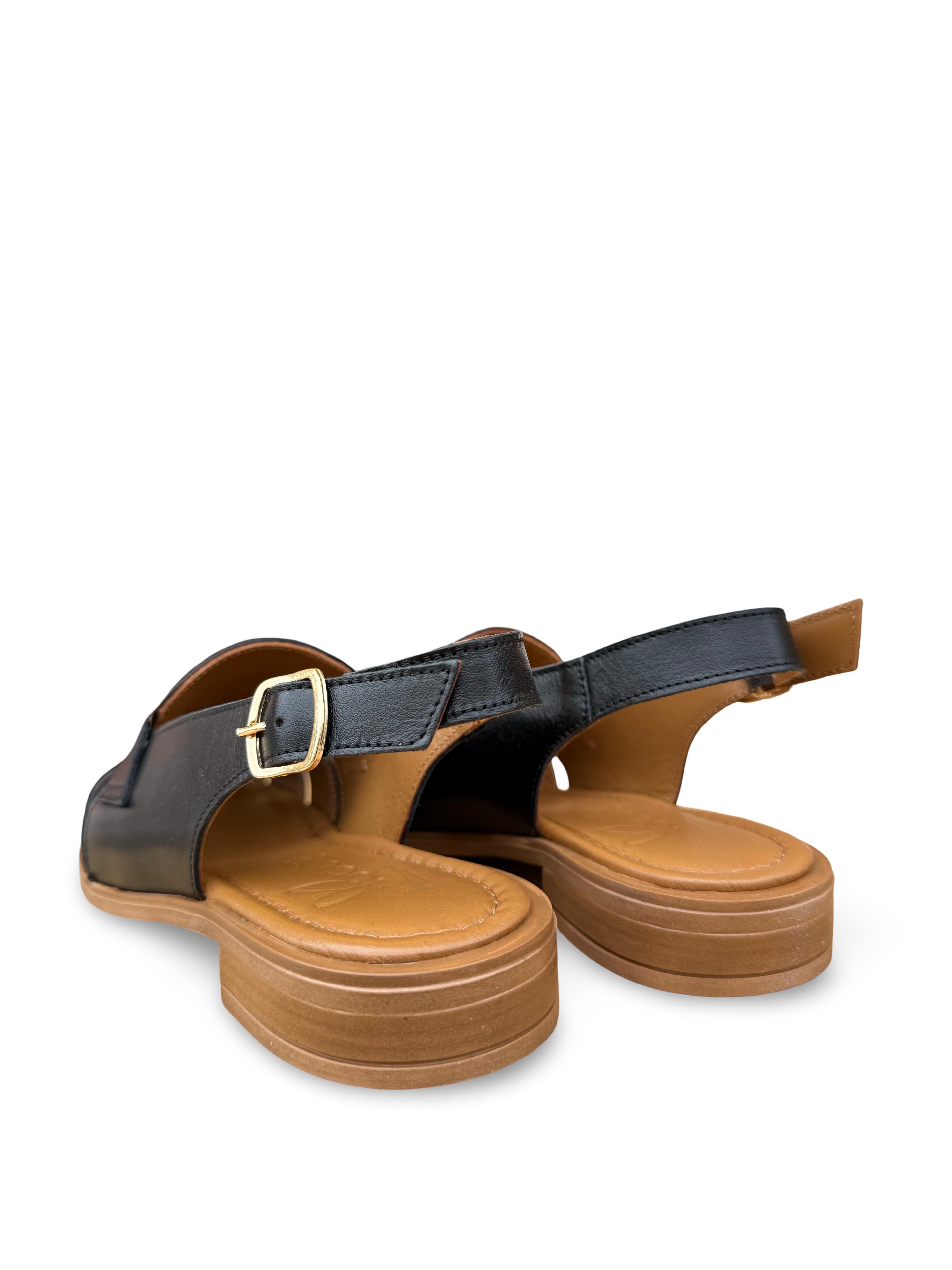 Bty2640034 Hakiki Deri Kadın Loafer Ayakkabı Siyah