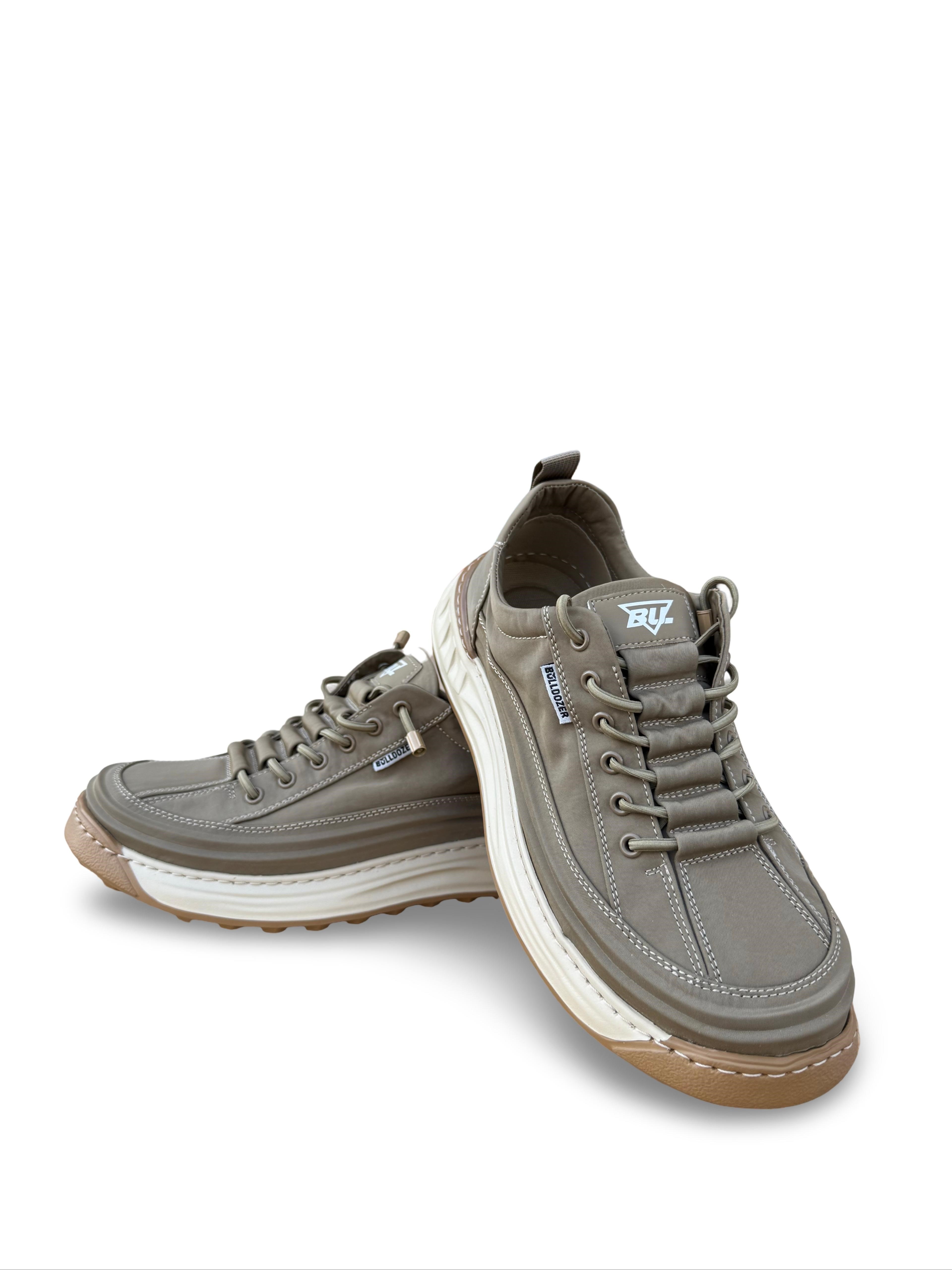 BUL 261437 Erkek Spor Sneaker Haki
