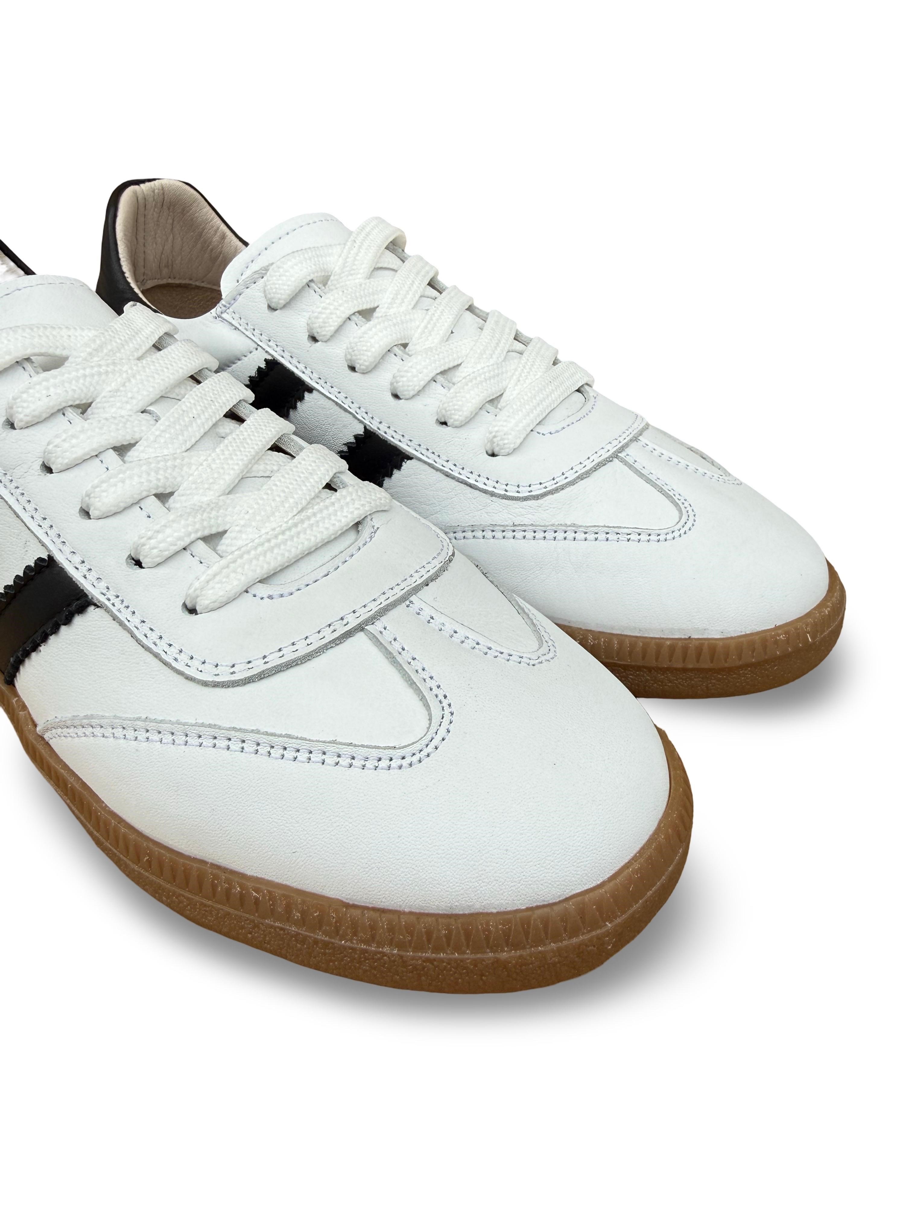 Bul 261506 Hakiki Deri Unısex Sneaker Spor Beyaz