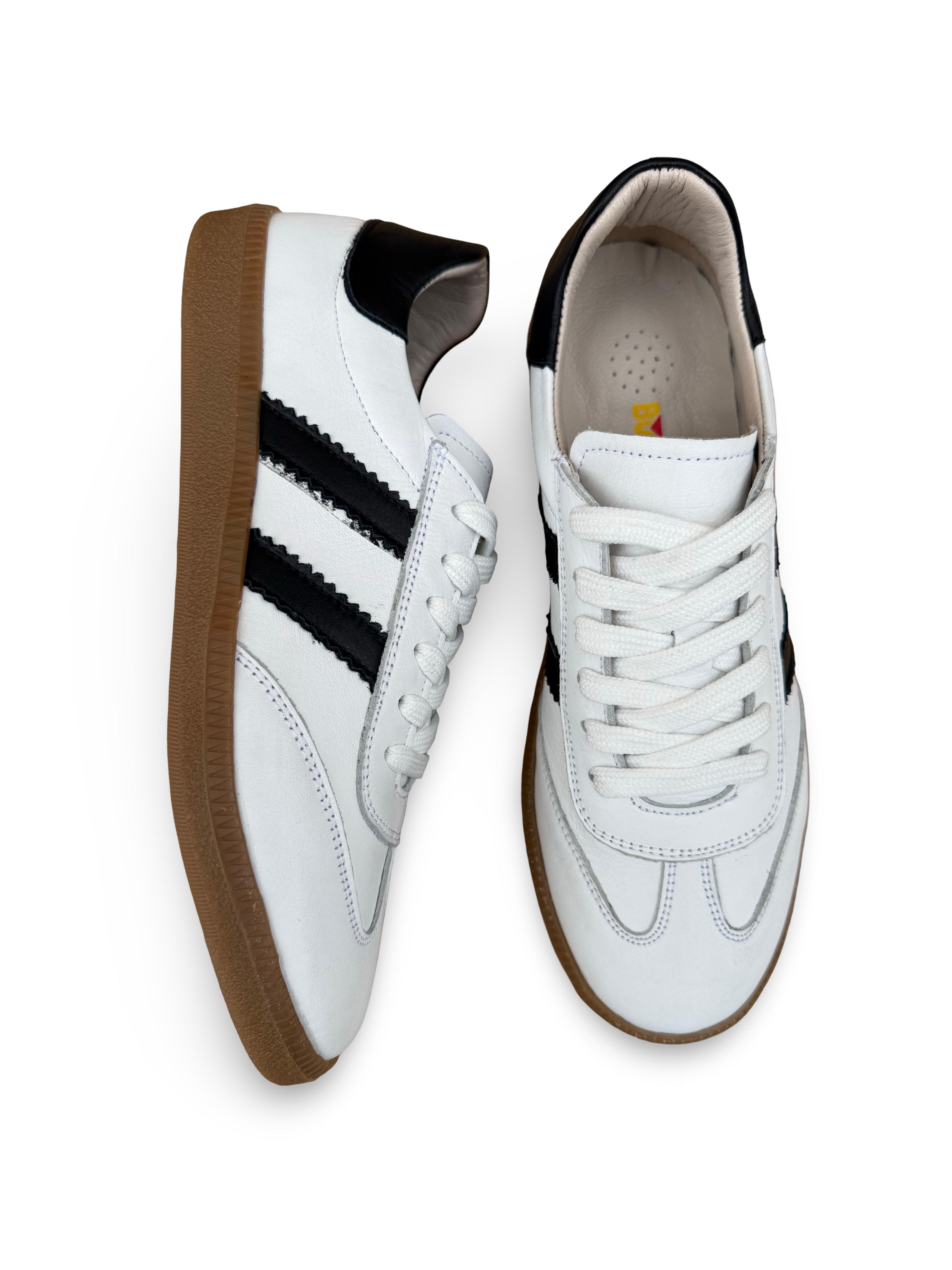 Bul 261506 Hakiki Deri Unısex Sneaker Spor Beyaz