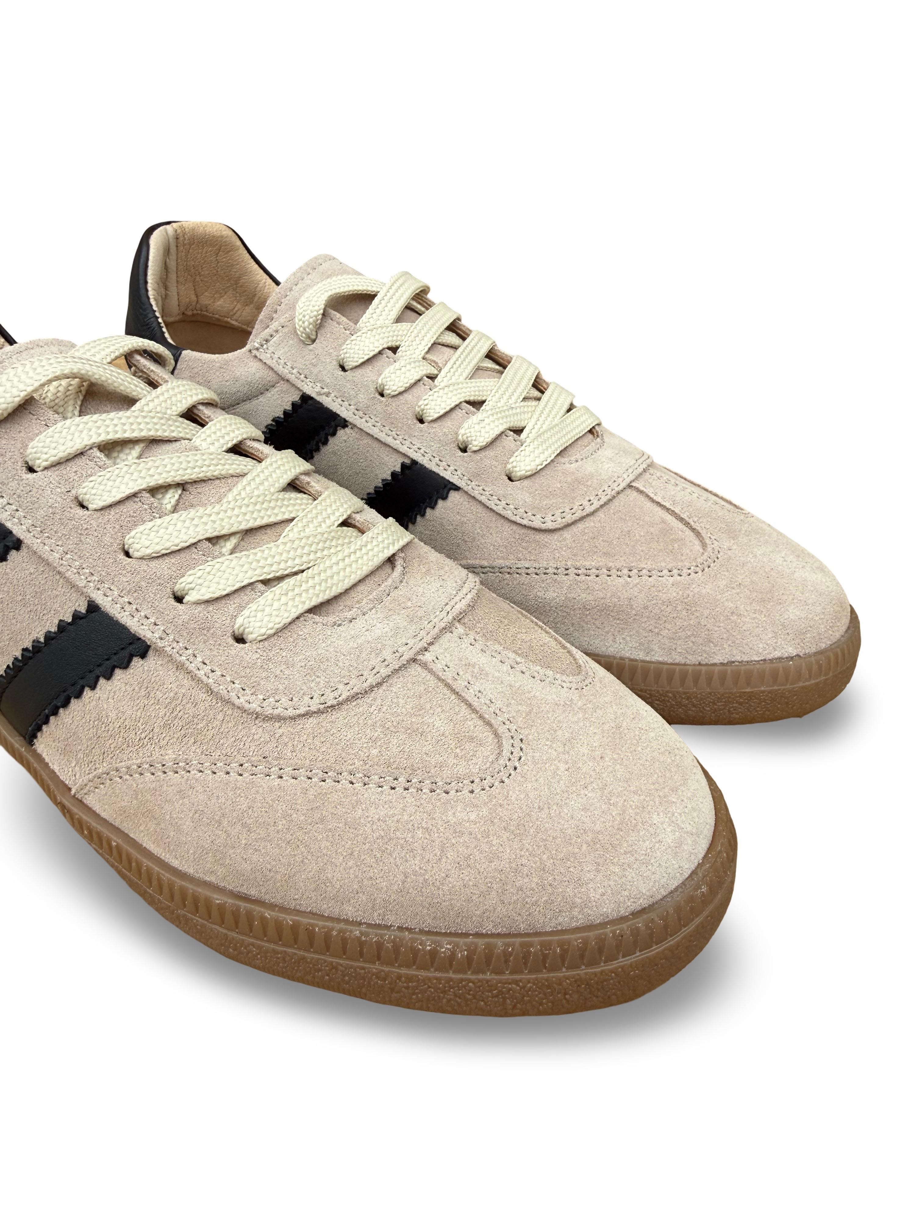Bul 261506 Hakiki Deri Unısex Sneaker Spor Bej