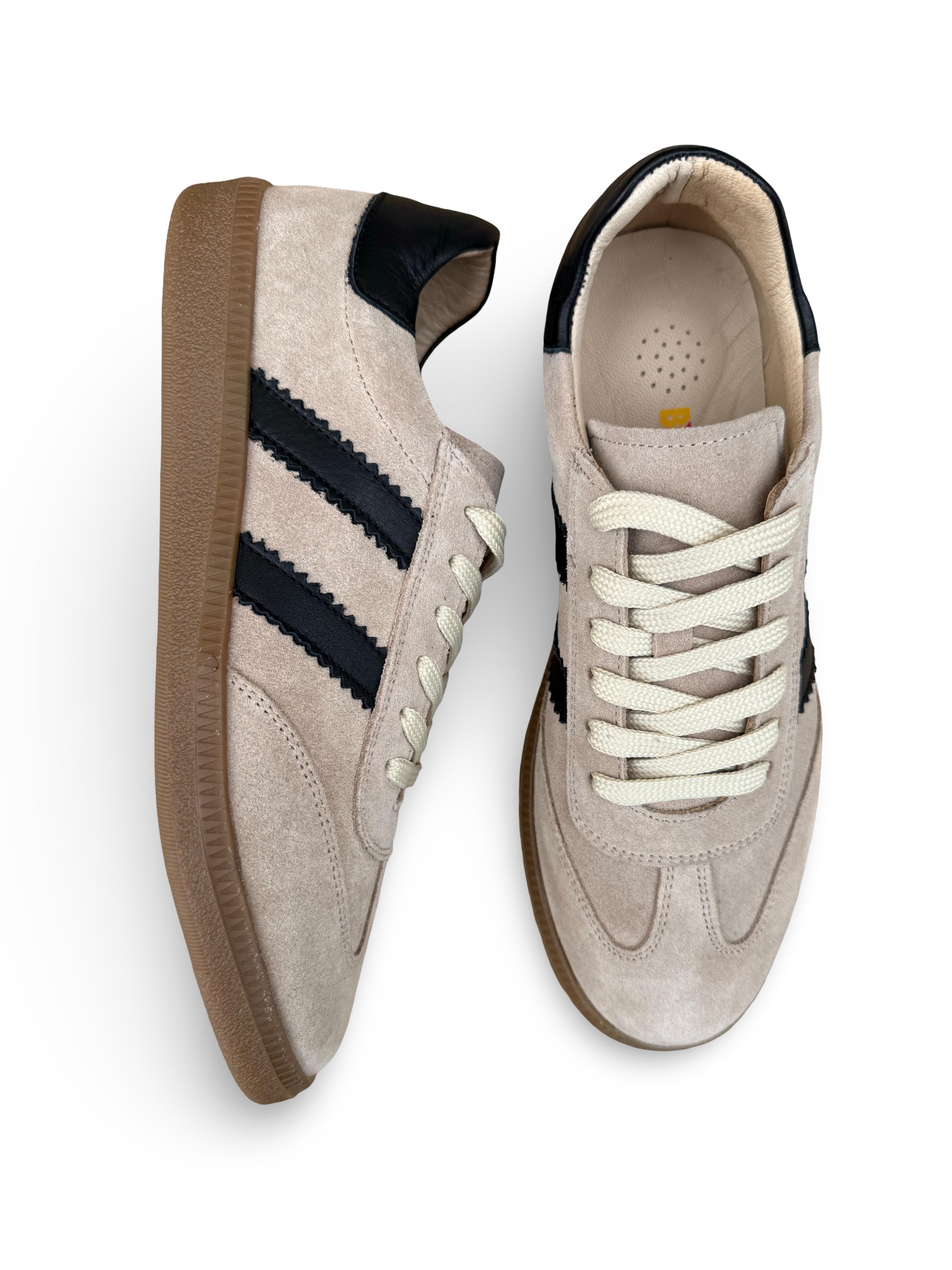 Bul 261506 Hakiki Deri Unısex Sneaker Spor Bej