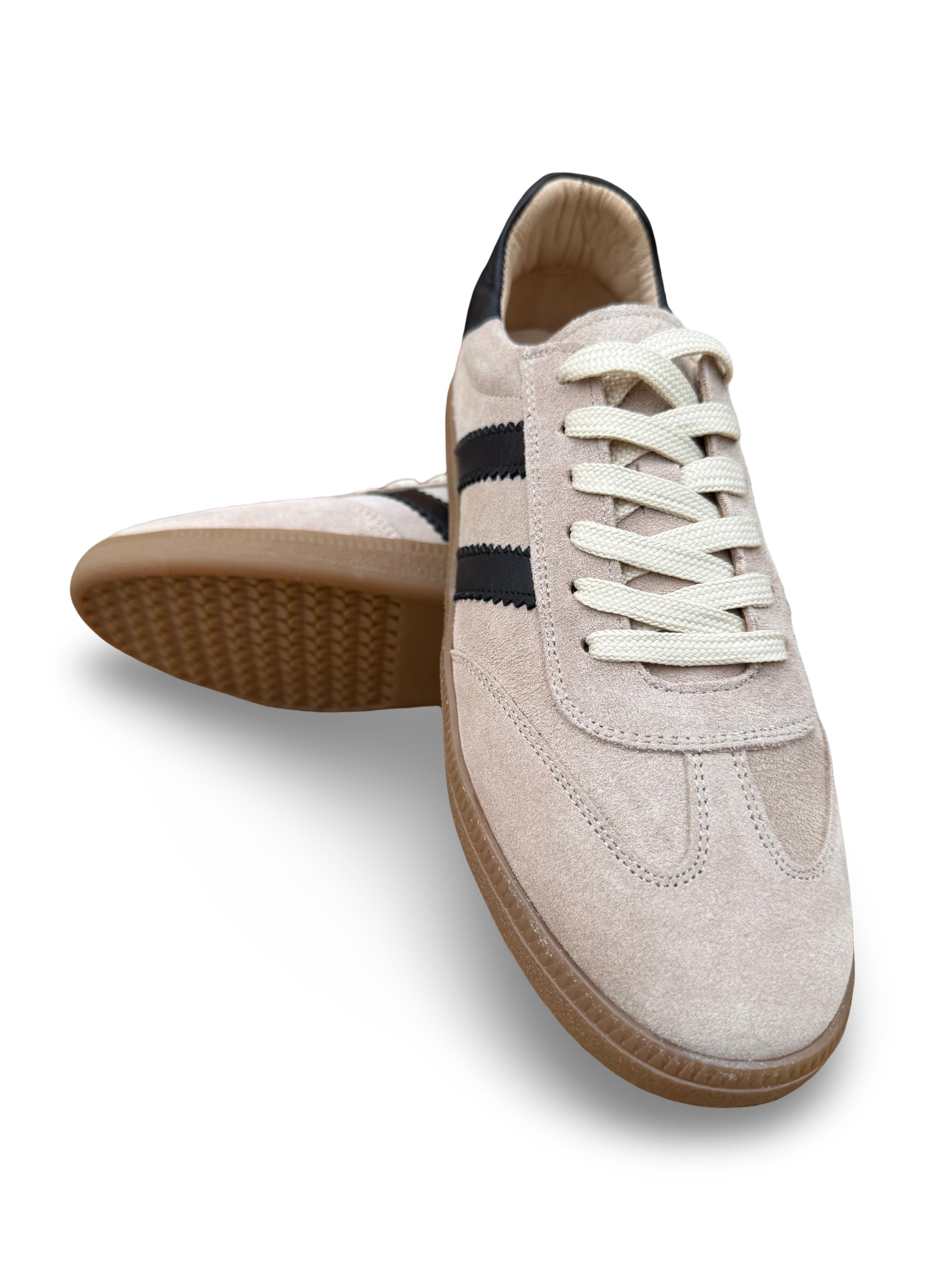 Bul 261506 Hakiki Deri Unısex Sneaker Spor Bej
