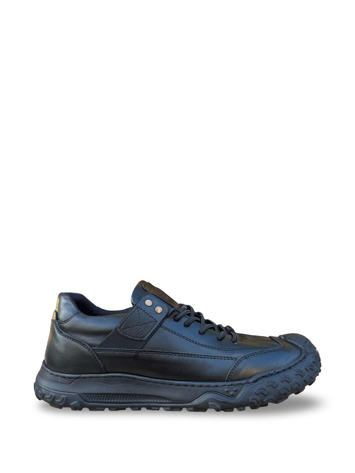 Bul270045 Hakiki Deri Comfort Taban Casual Ayakkabı Siyah