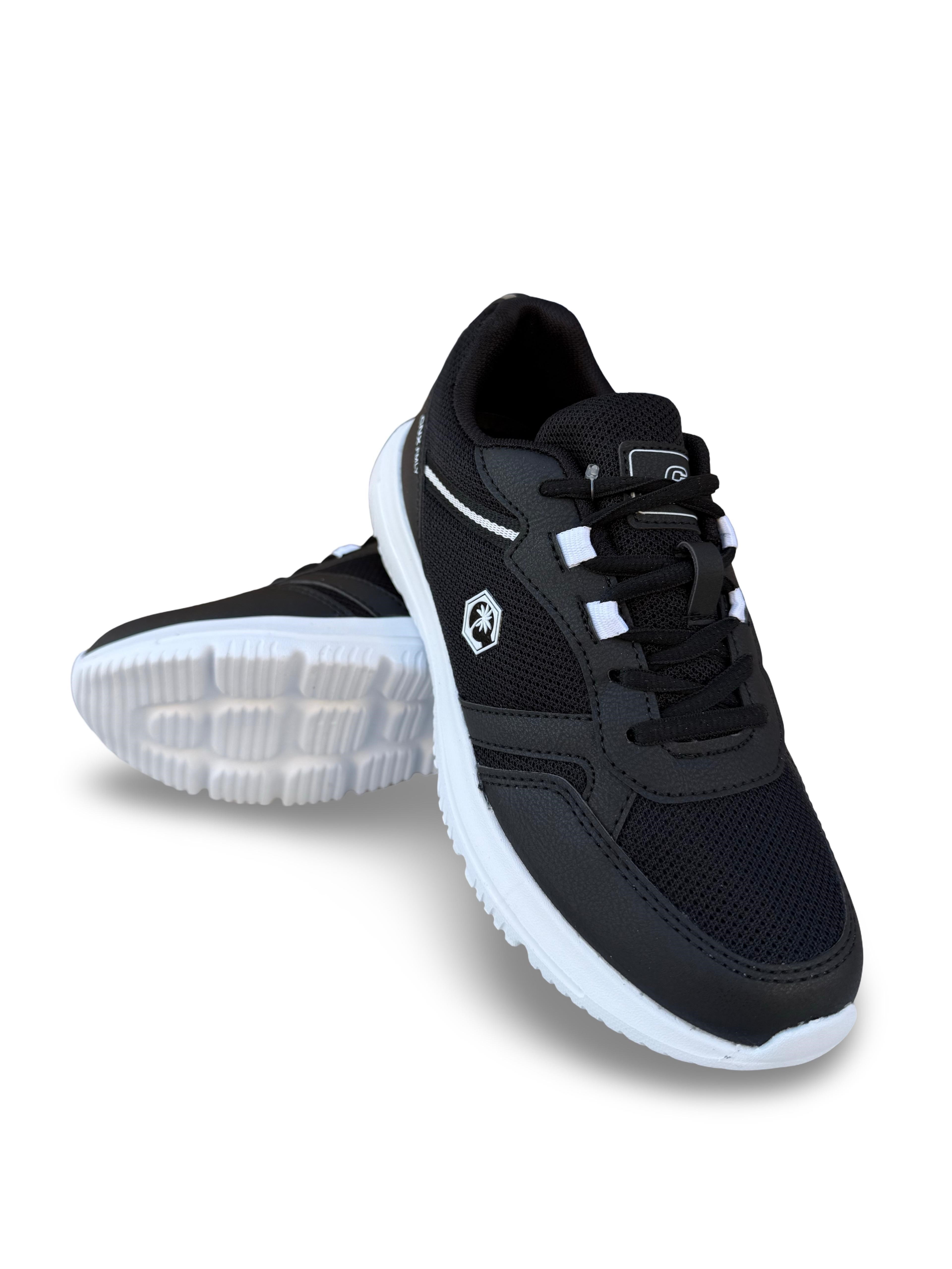 Conpax 6049 Unisex Spor Ayakkabı Siyah Beyaz