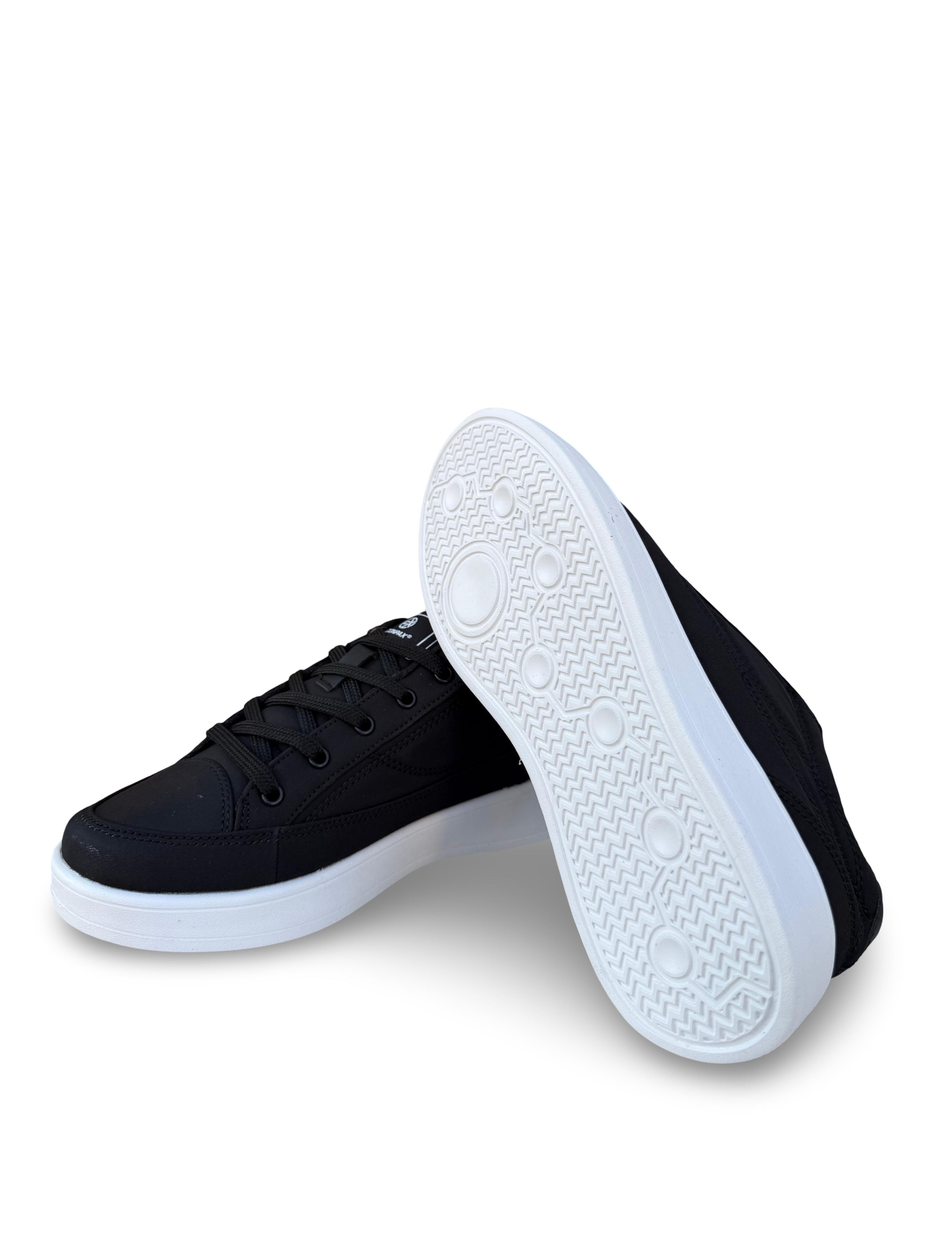 Conpax 9108 Unisex Spor Ayakkabı Siyah Beyaz