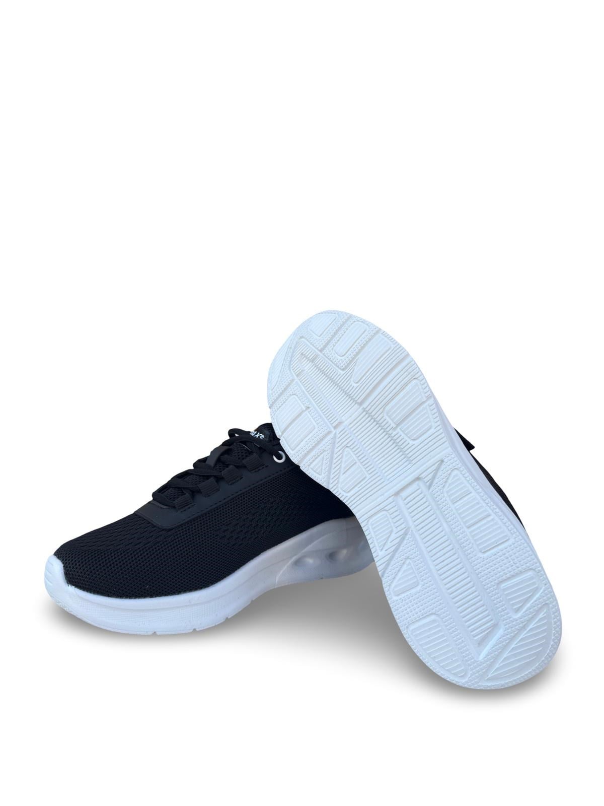 Conpax 9124 Unisex Spor Ayakkabı Siyah Beyaz