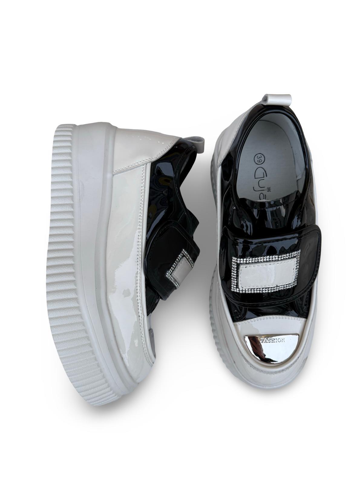 Guja 24K373 Dolgu Taban Kadın Sneakers Siyah