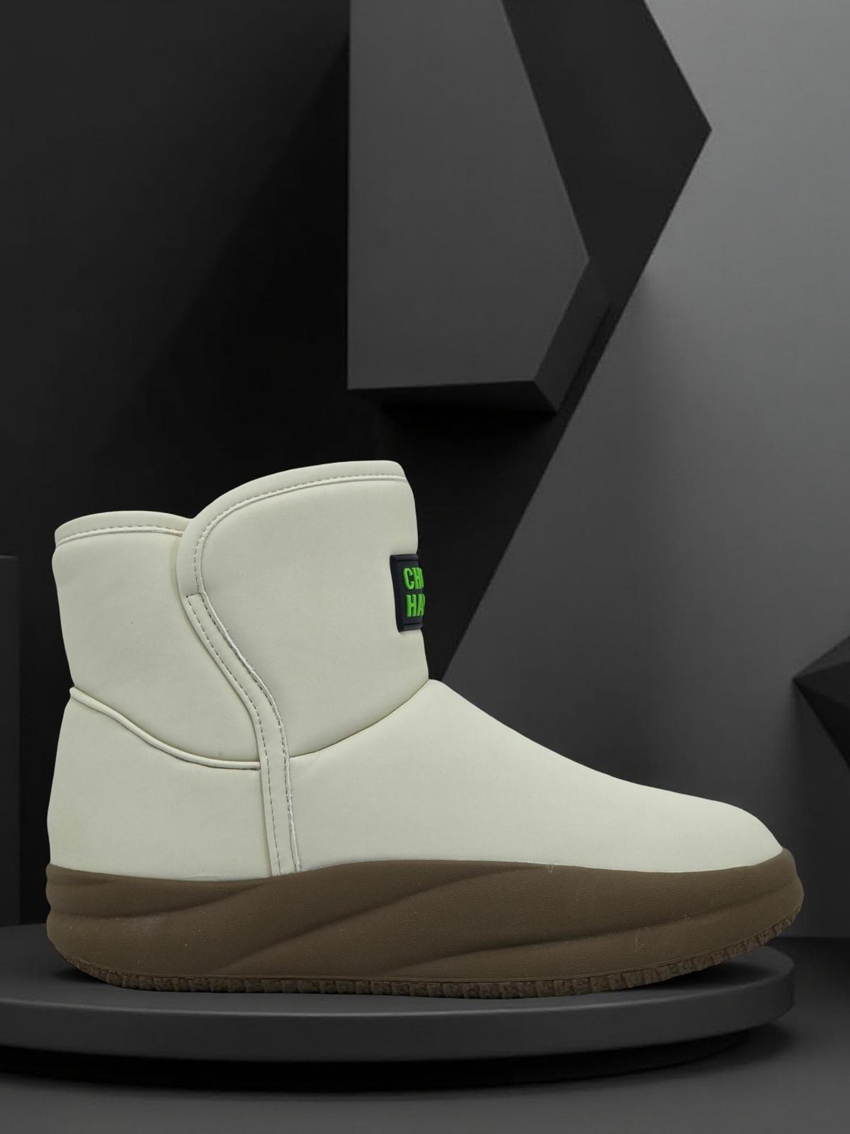 Guja 24K379 Kadın İç Kısmı Yünlü Comfort Taban Bot Bej