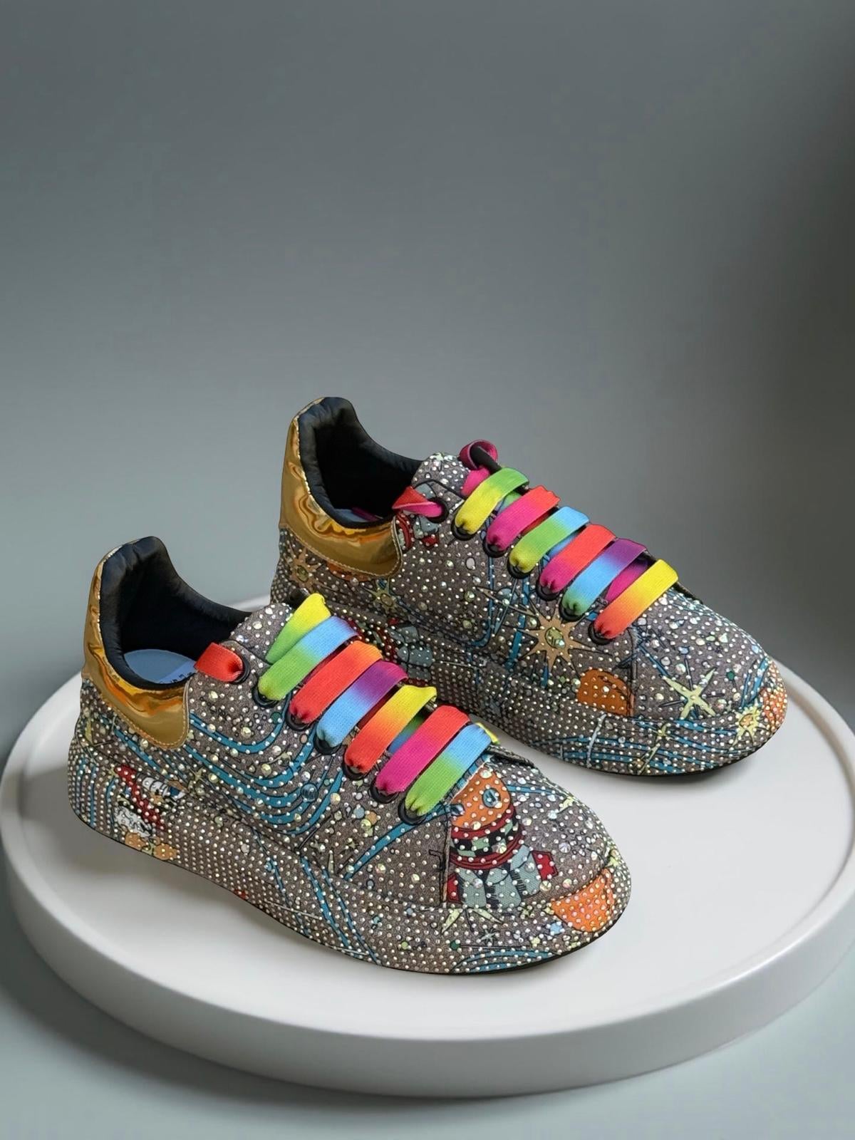 Guja Y451 Taşlı Kadın Sneaker Camel