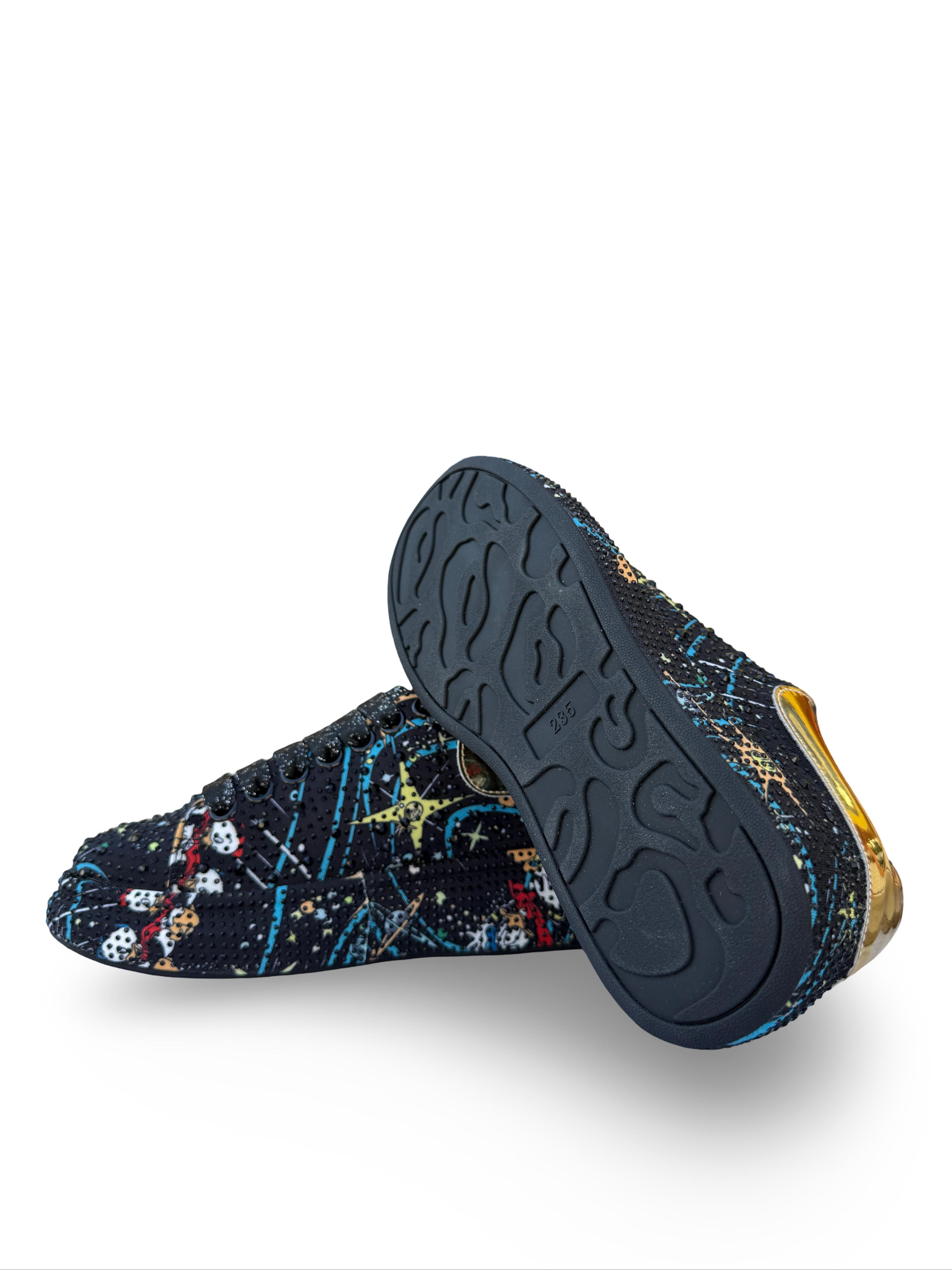 Guja Y451 Taşlı Kadın Sneaker Siyah