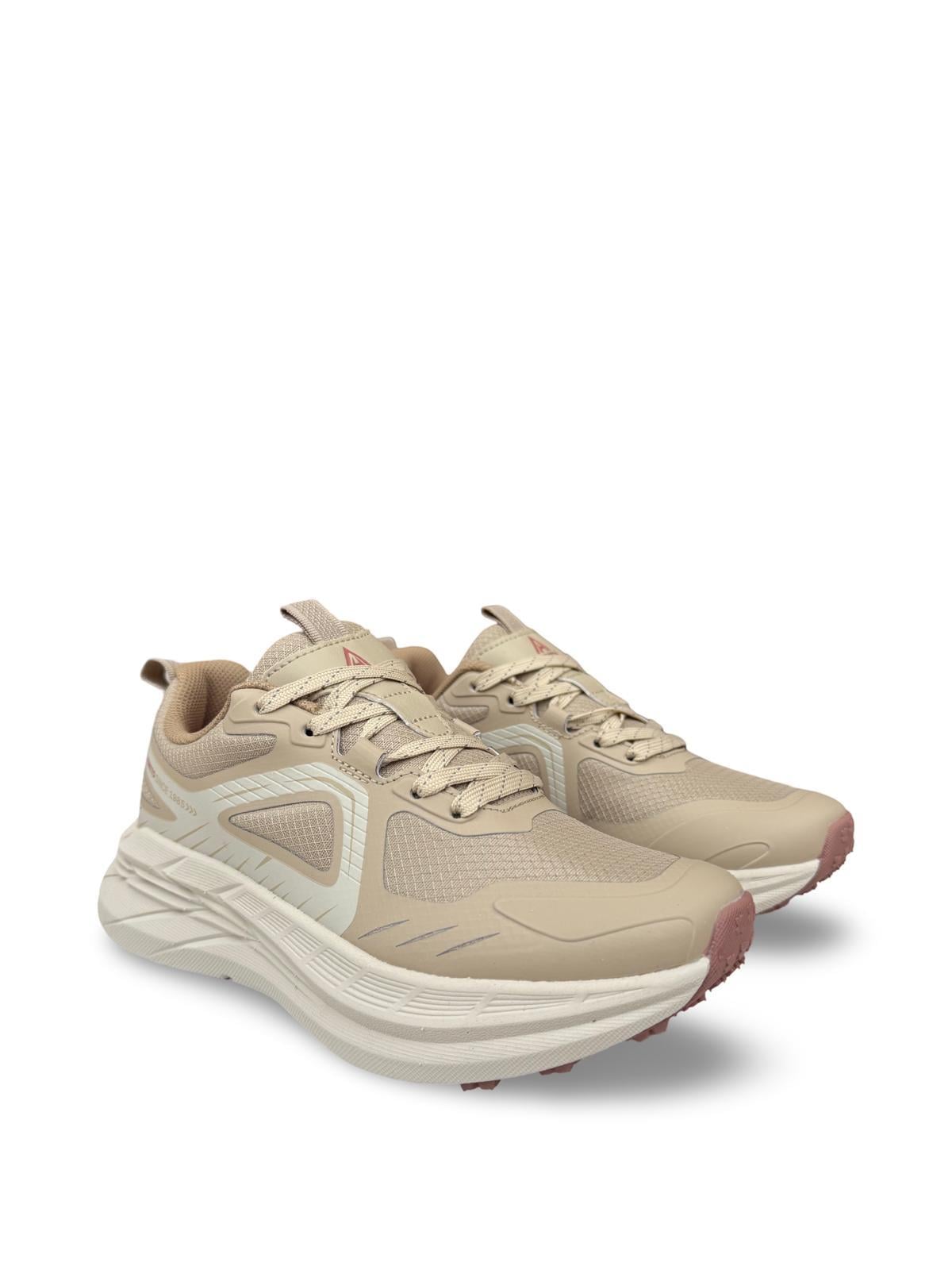 HM350926B Unisex Comfort Taban Sneaker Spor Bej