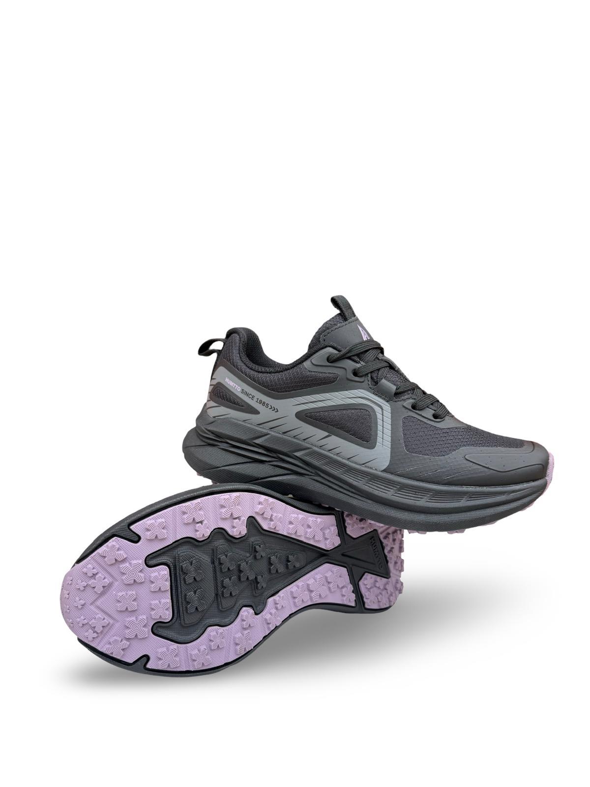 HM350926B Unisex Comfort Taban Sneaker Spor Siyah