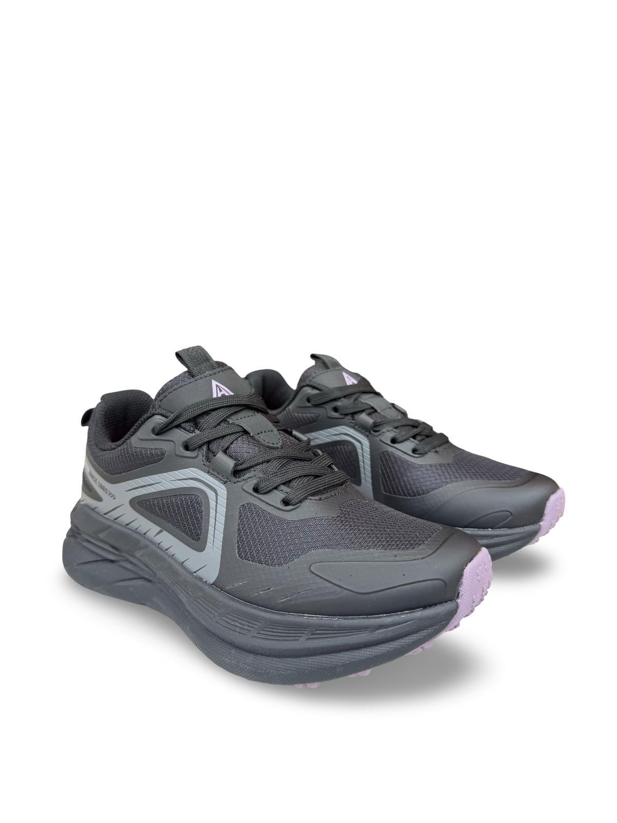 HM350926B Unisex Comfort Taban Sneaker Spor Siyah