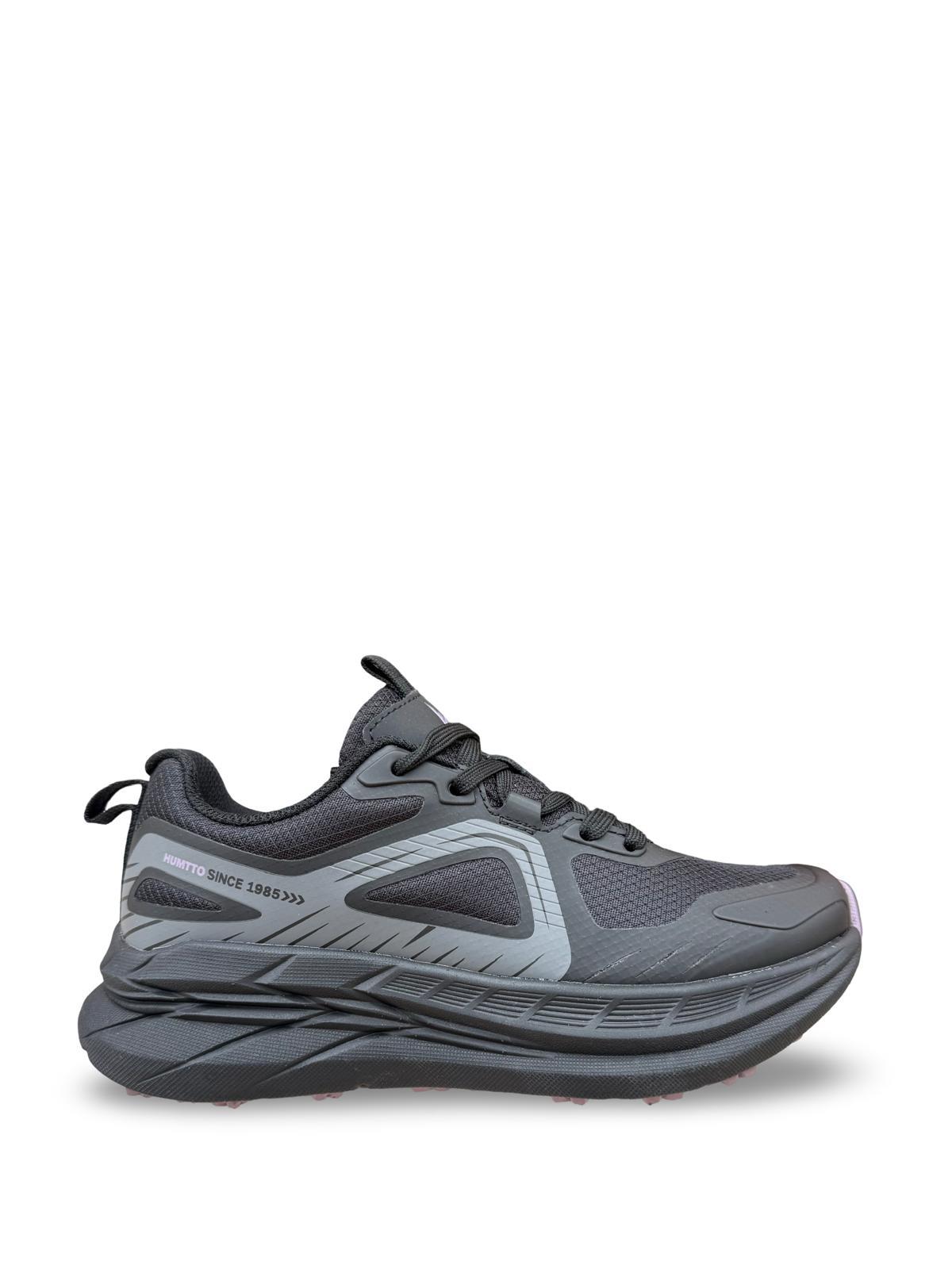 HM350926B Unisex Comfort Taban Sneaker Spor Siyah