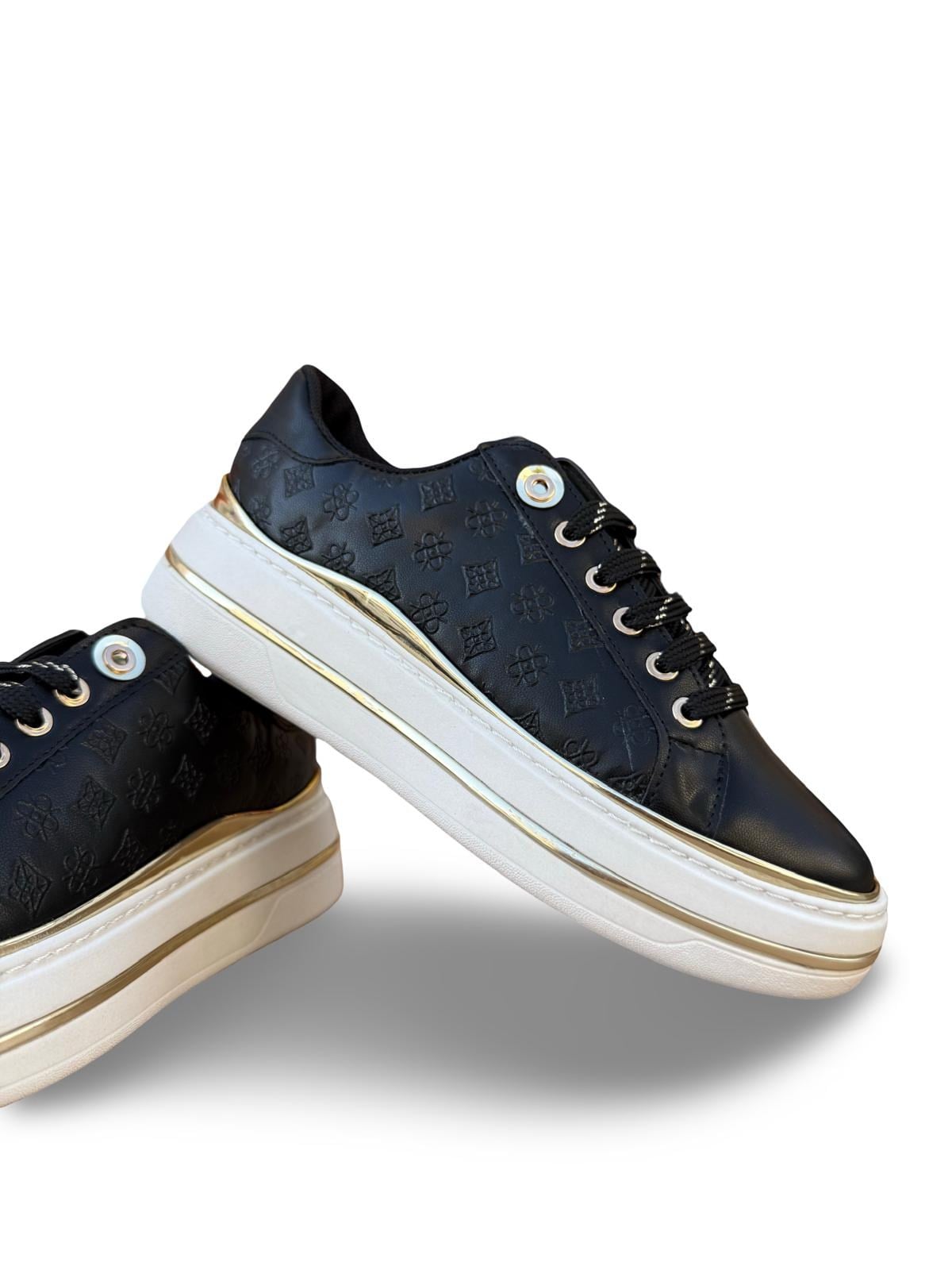 K73-2711 Eva Taban Kadın Sneaker Siyah