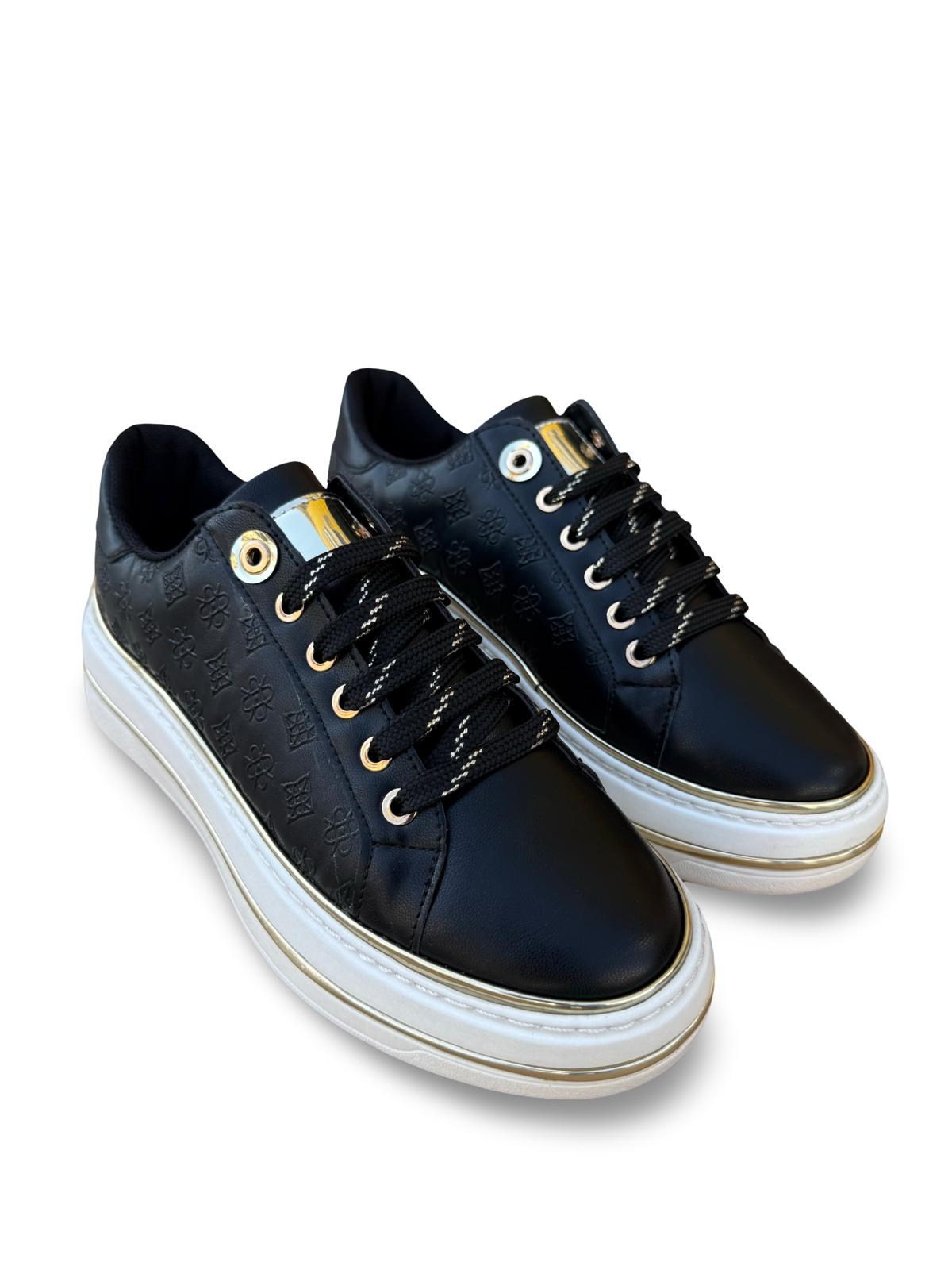 K73-2711 Eva Taban Kadın Sneaker Siyah