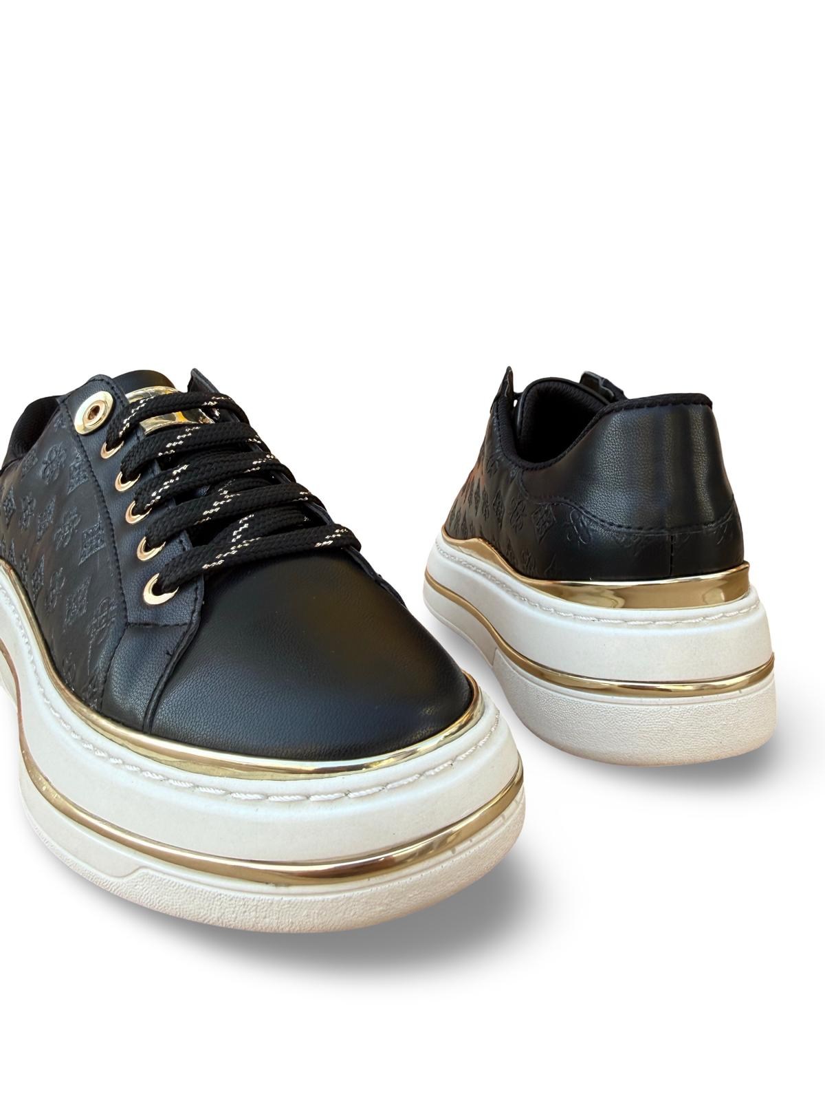K73-2711 Eva Taban Kadın Sneaker Siyah