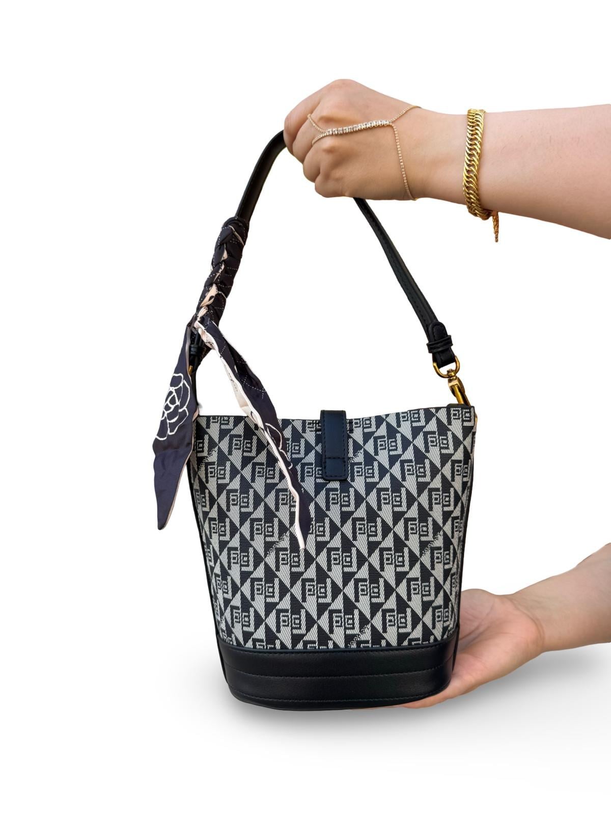 Lvdr930949 Monogram Desenli Kadın Premium Çanta Siyah
