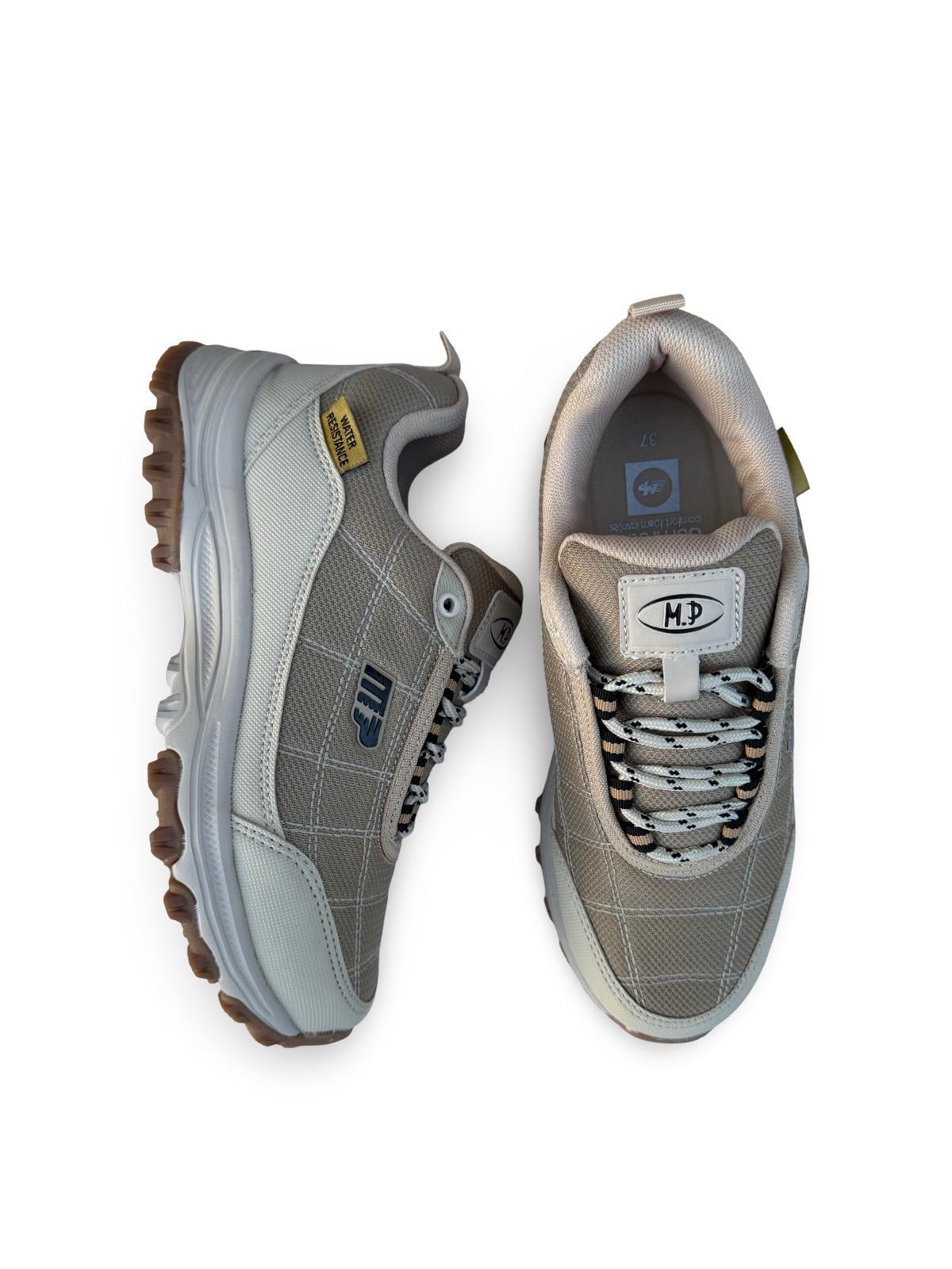 Mp 2002ZN Unısex Trekkıng Waterproof Spor Ayakkabı Bej