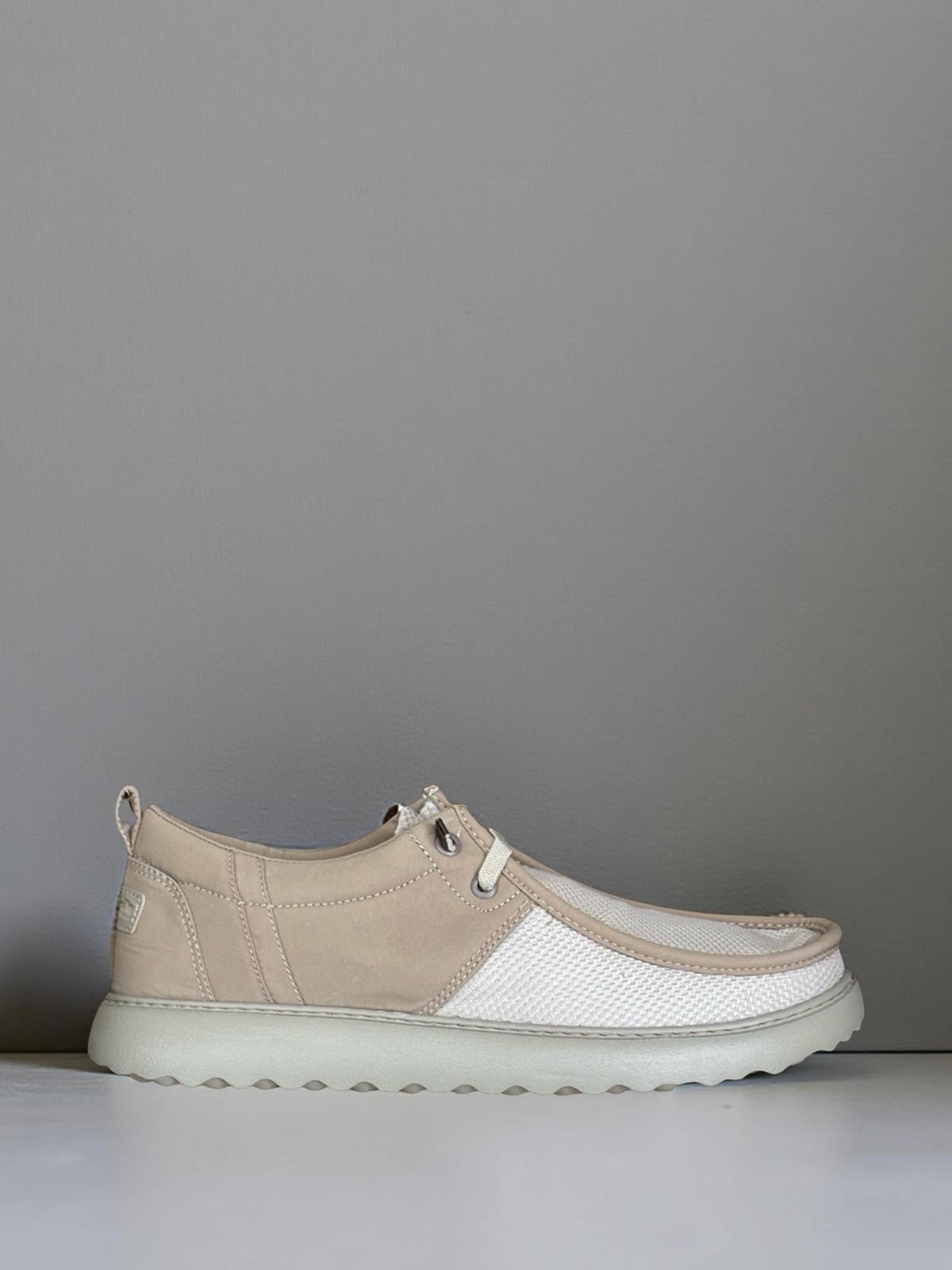 P.Cardin 023Lefy Comfort Hafif Taban Erkek Keten Loafer Bej