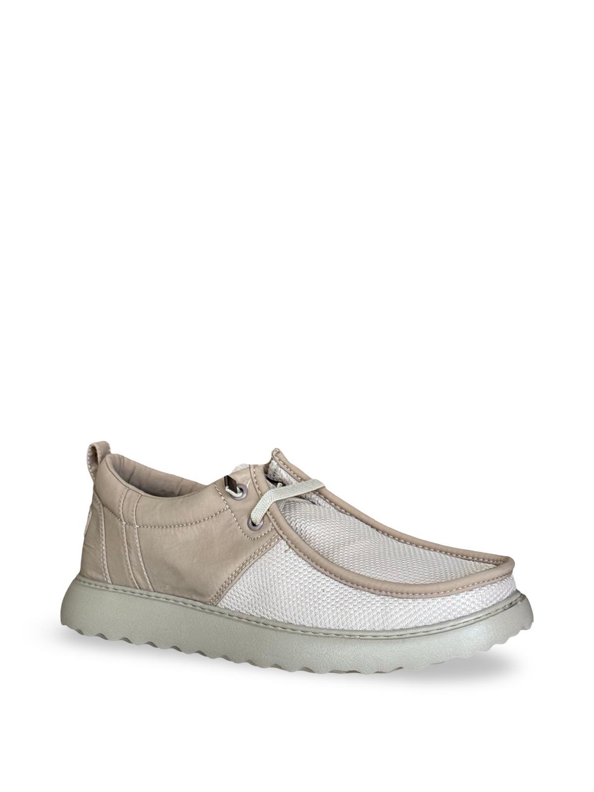 P.Cardin 023Lefy Comfort Hafif Taban Erkek Keten Loafer Bej