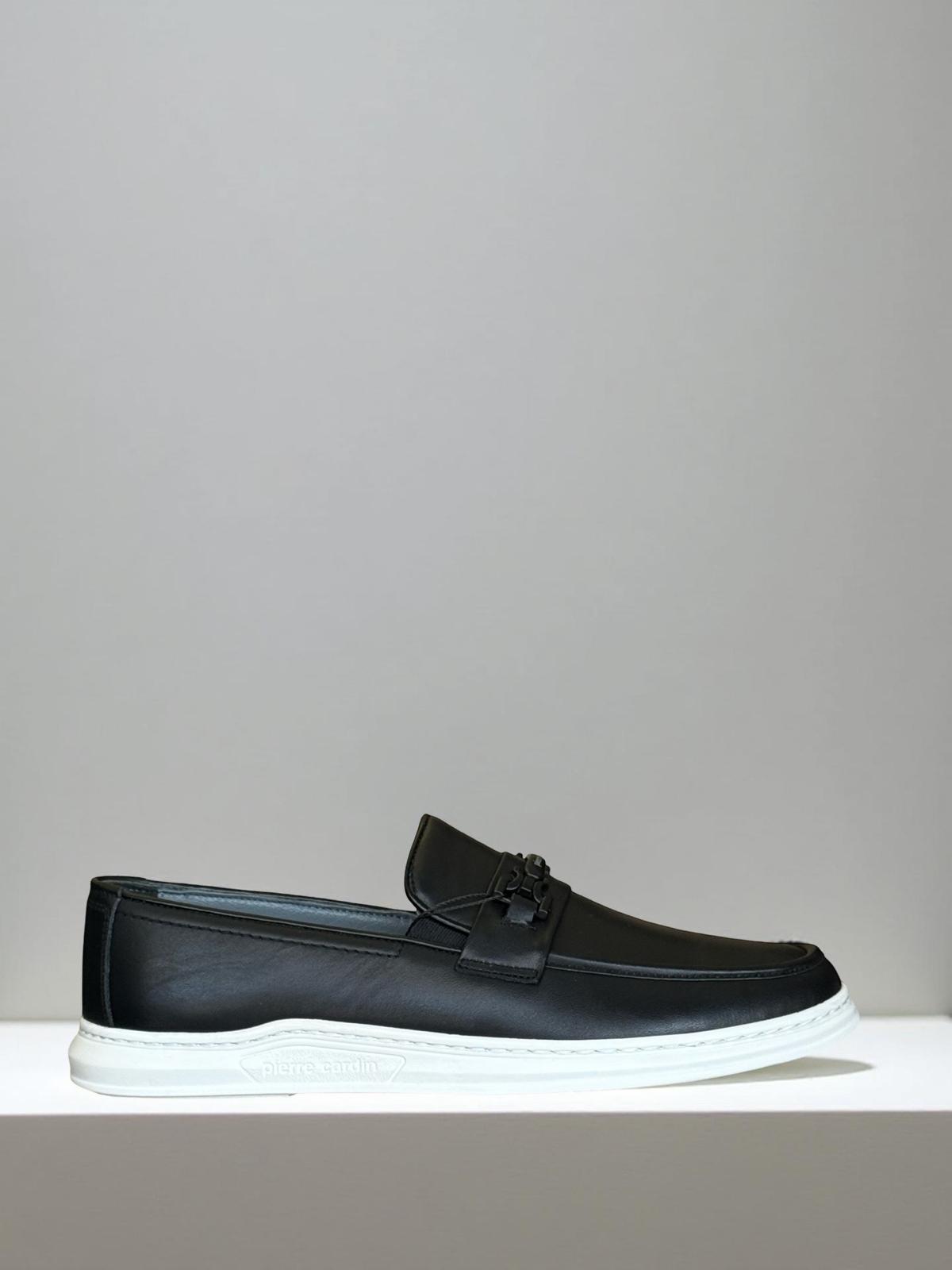 P.cardin 191074  Erkek Süet Babet Ayakkabı Siyah