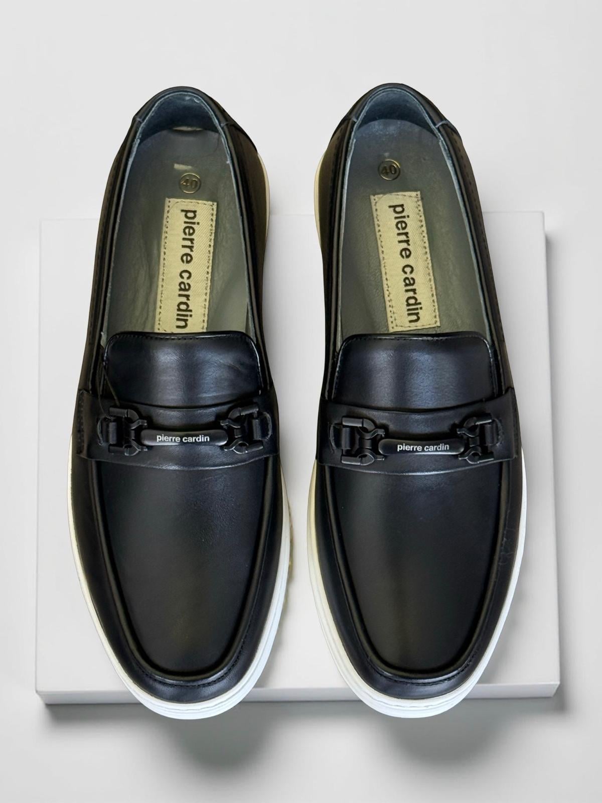 P.cardin 191074  Erkek Süet Babet Ayakkabı Siyah