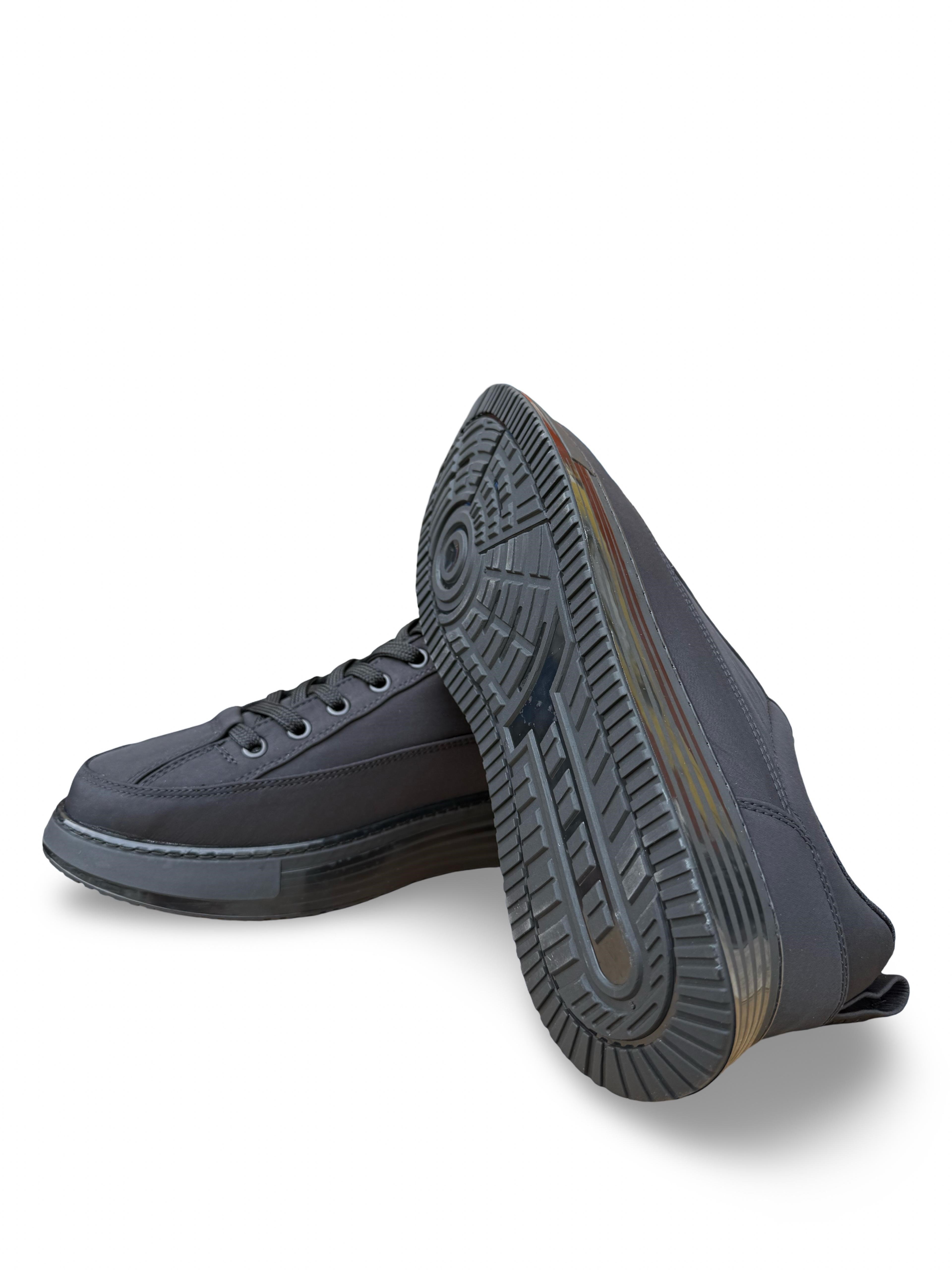 P.cardin 23003 Paraşüt Kumaş Erkek Casual Ayakkabı Siyah