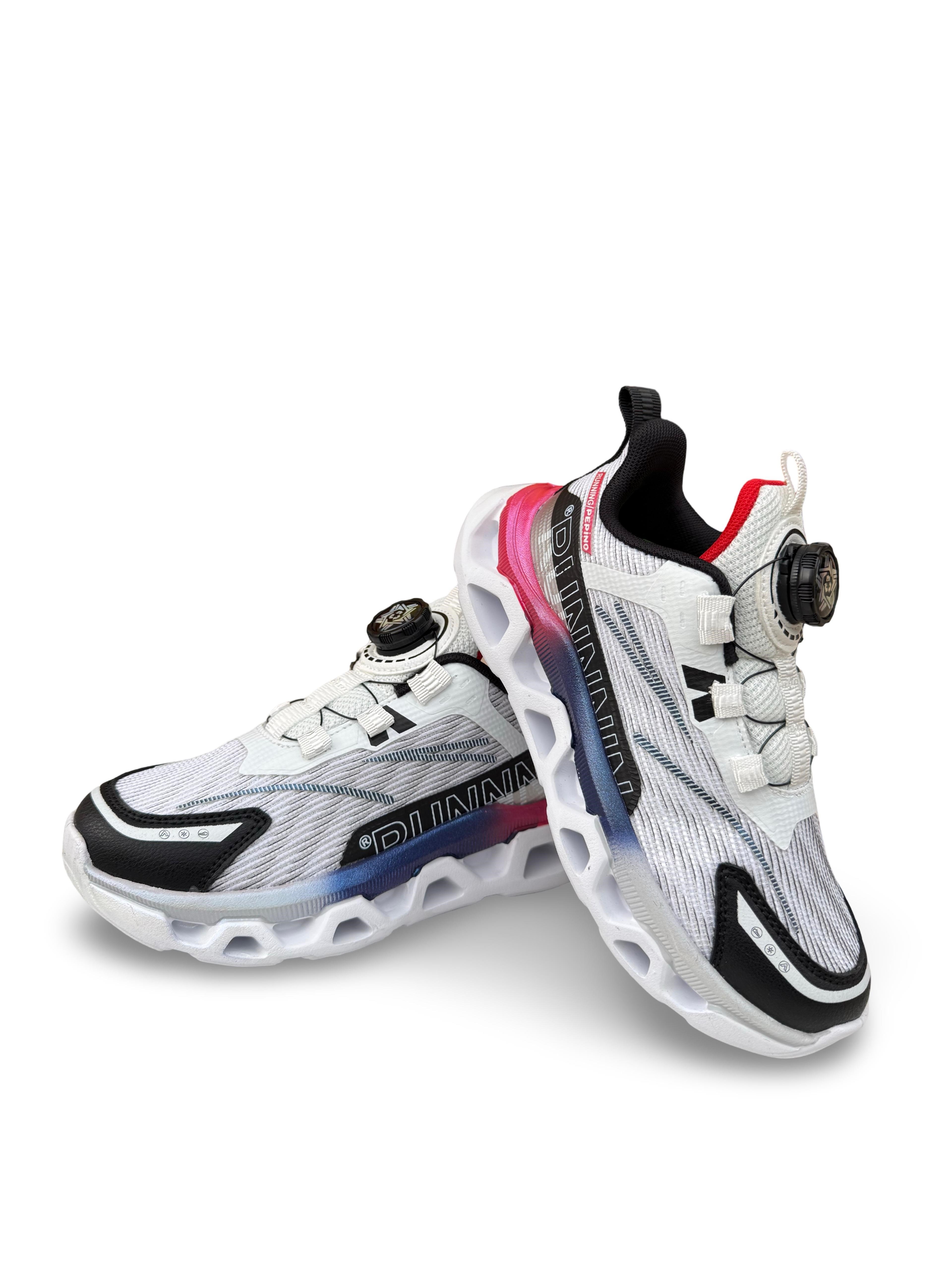 Pepino 2191Flt Aır Taban Akıllı Bağıcık Çocuk Sneaker Beyaz Siyah