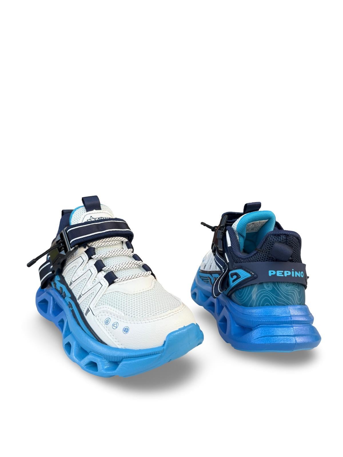 Pepino 2193Flt Cırtlı Unisex Spor Ayakkabı Beyaz Laci