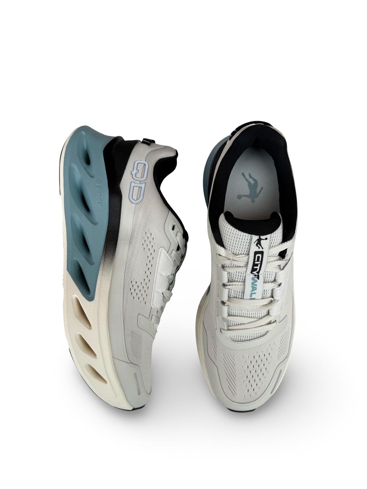 QDE183253805 Erkek Eva Aır Taban Klasik Sneaker Gri