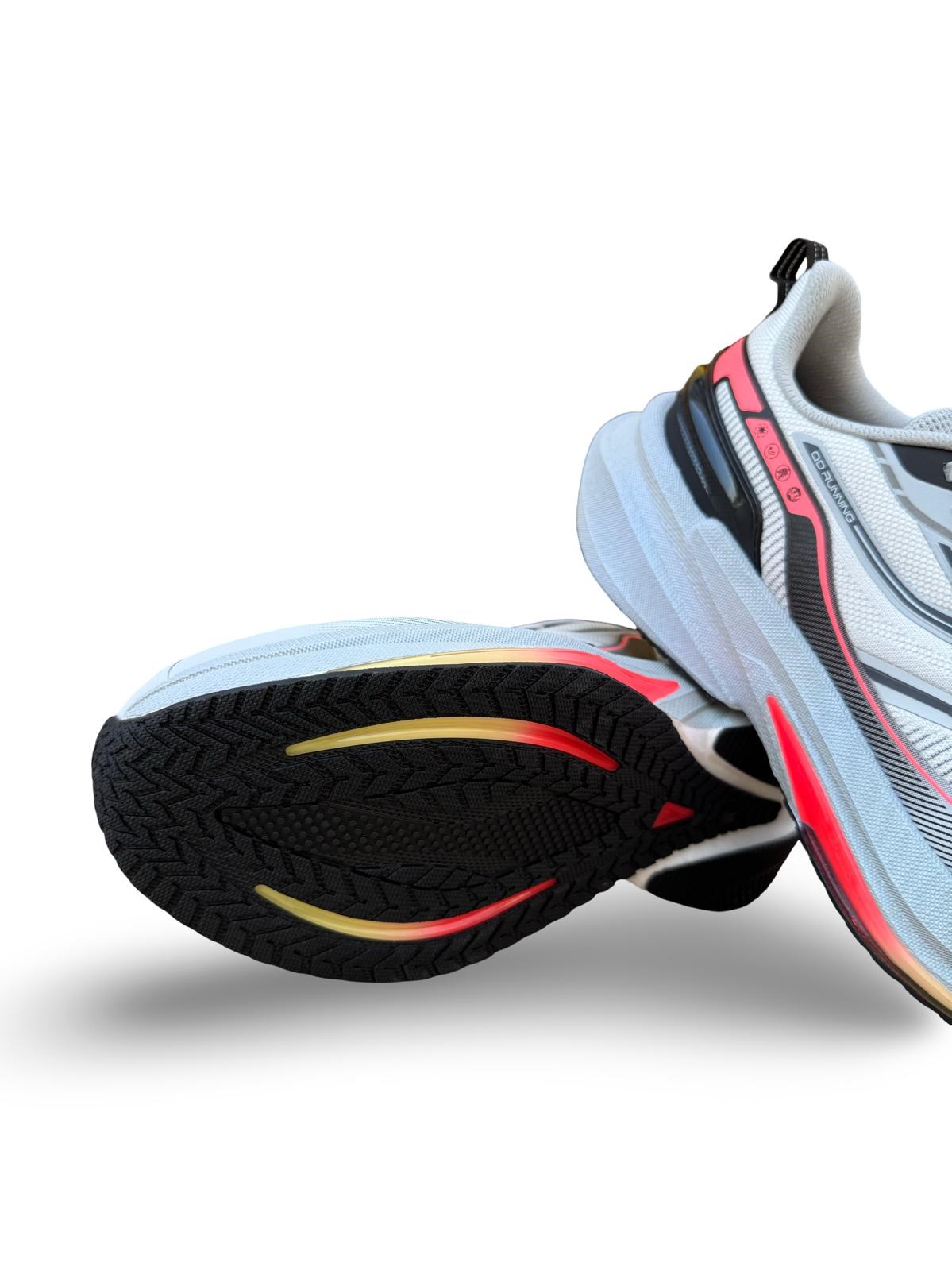 QHB023254210 Büyük Numara Eva Taban Erkek Spor Sneaker Gri