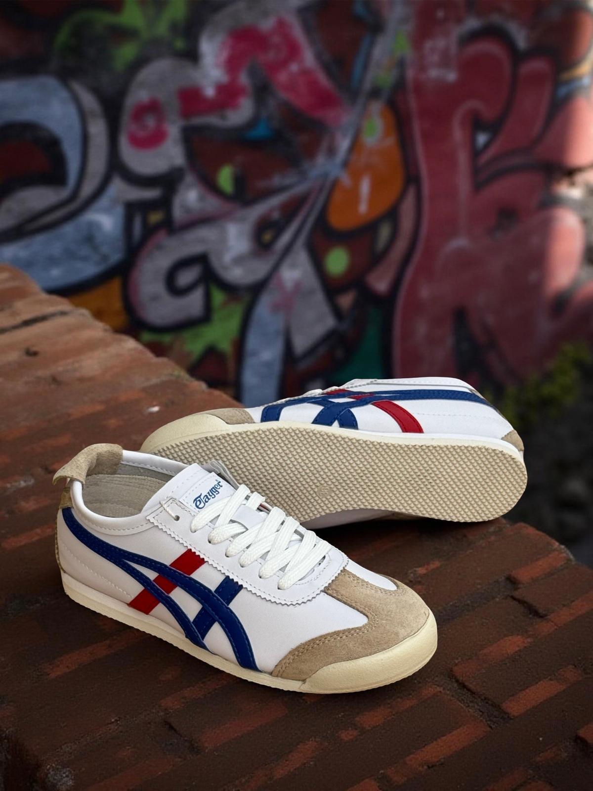 Tayger Z-3232 Kadın Spor Sneaker Beyaz Mavi