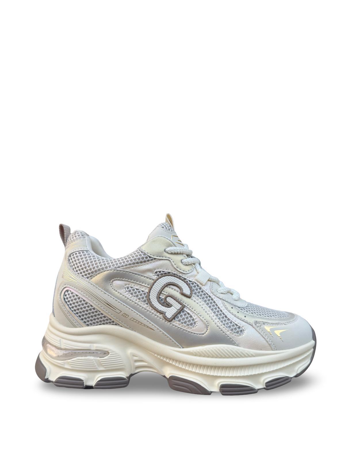 Yalınayak 25Y323 Kadın Aır Taban Sneaker Spor Bej