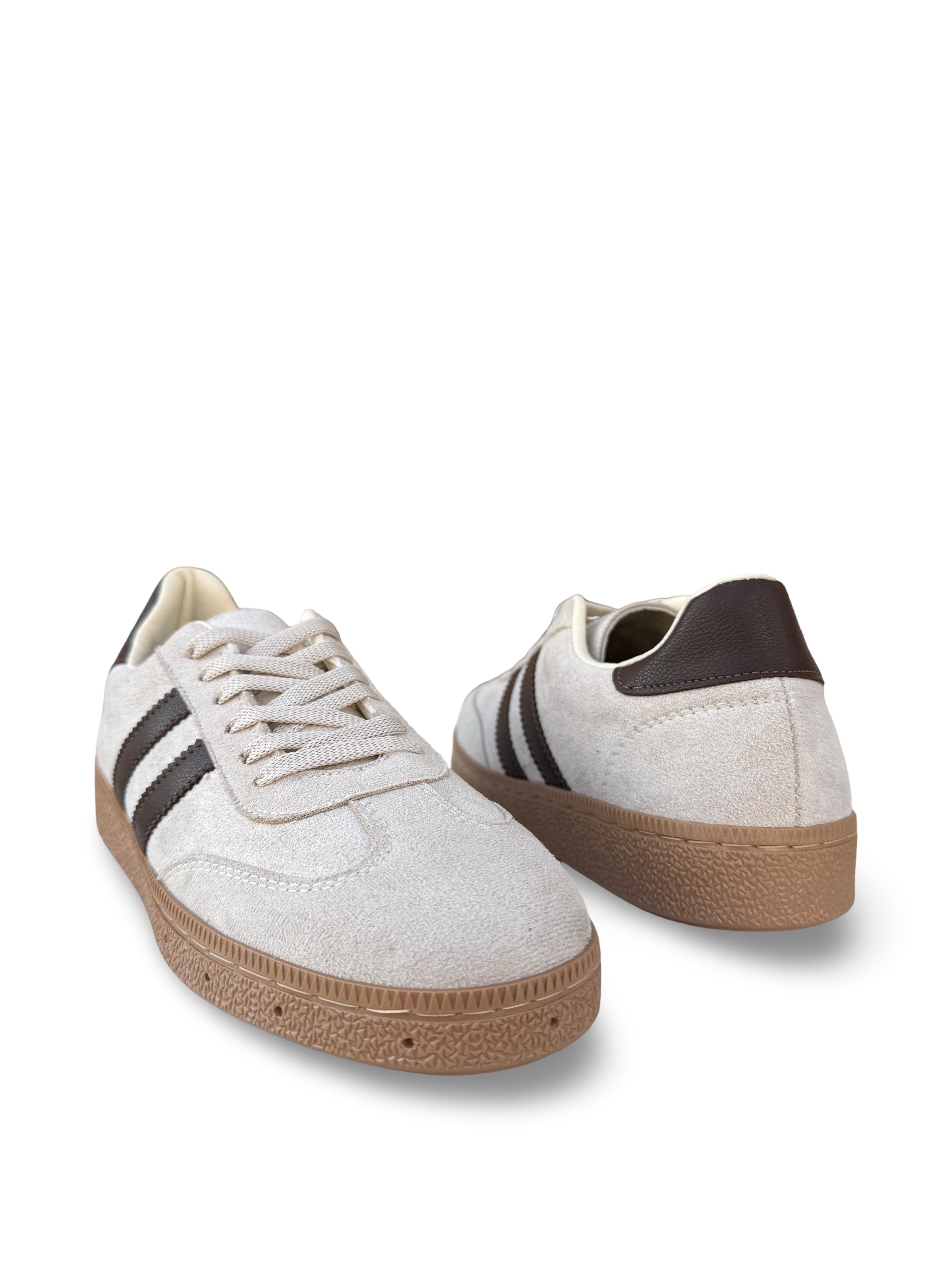 Yalınayak Bdr2027 Kadın Spor Sneaker Bej Süet