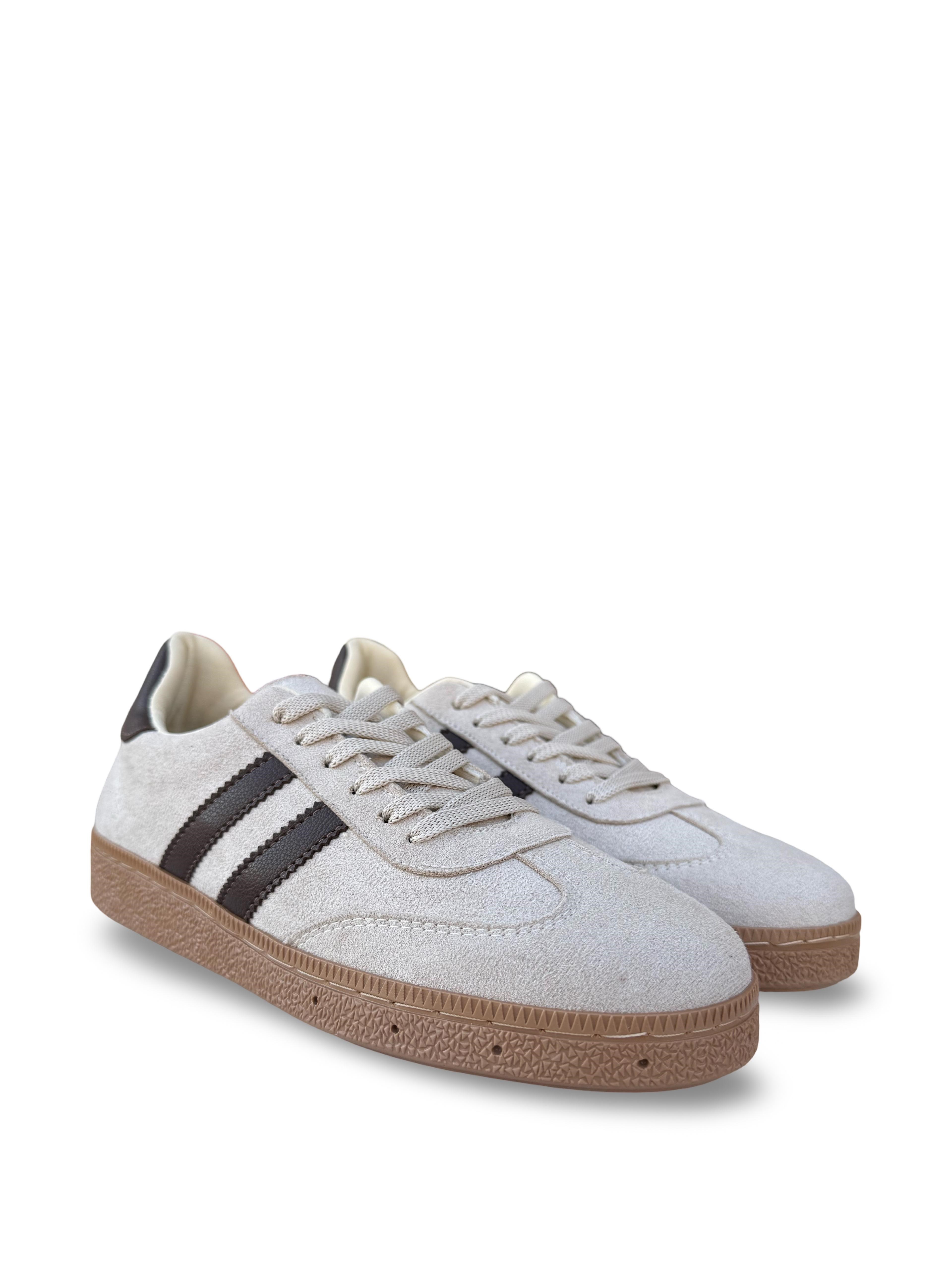 Yalınayak Bdr2027 Kadın Spor Sneaker Bej Süet