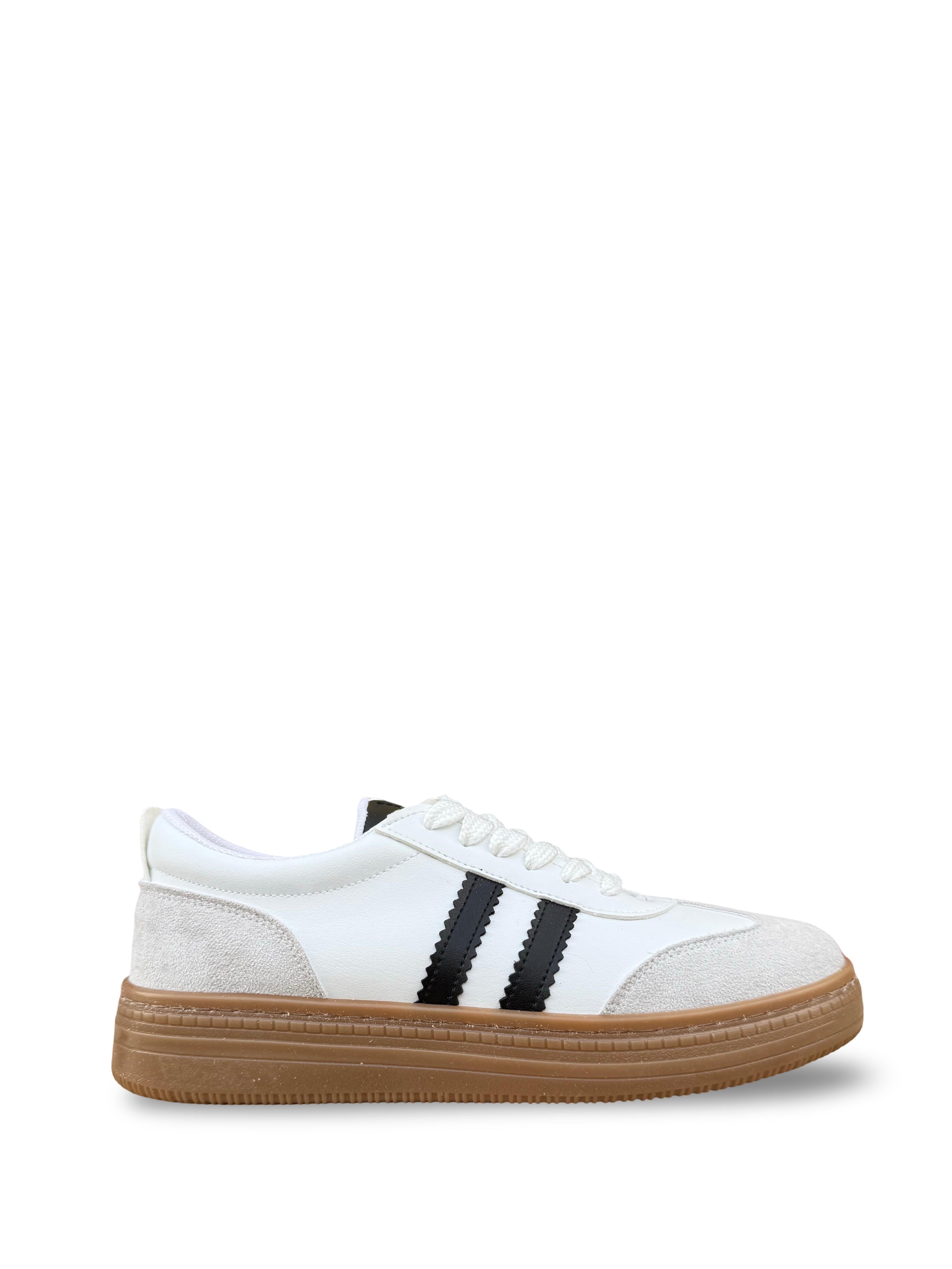 Yalınayak Bdr2028 Kadın Spor Sneaker Beyaz
