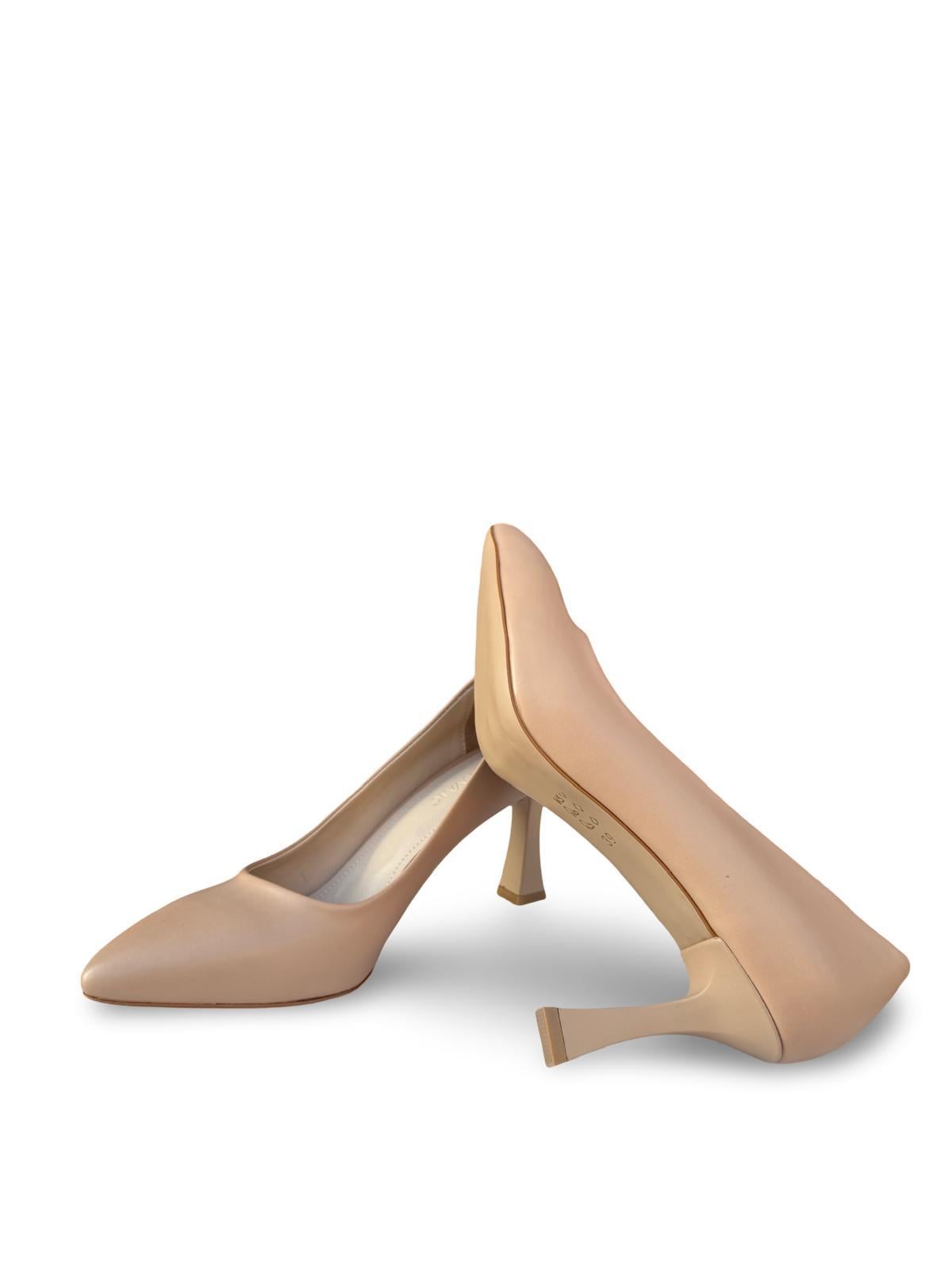 Yalınayak Est90 Kadın Stiletto Nut