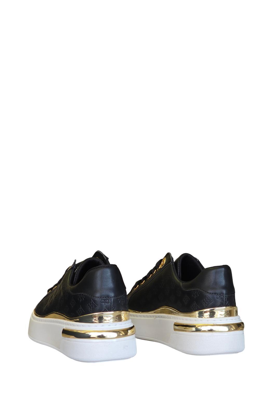 Yalınayak K732559 Eva Taban Kadın Sneaker Spor Siyah
