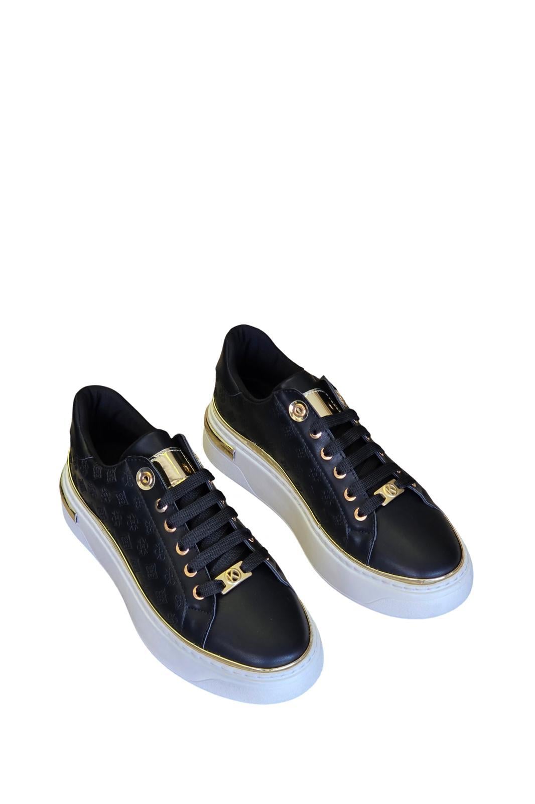Yalınayak K732559 Eva Taban Kadın Sneaker Spor Siyah