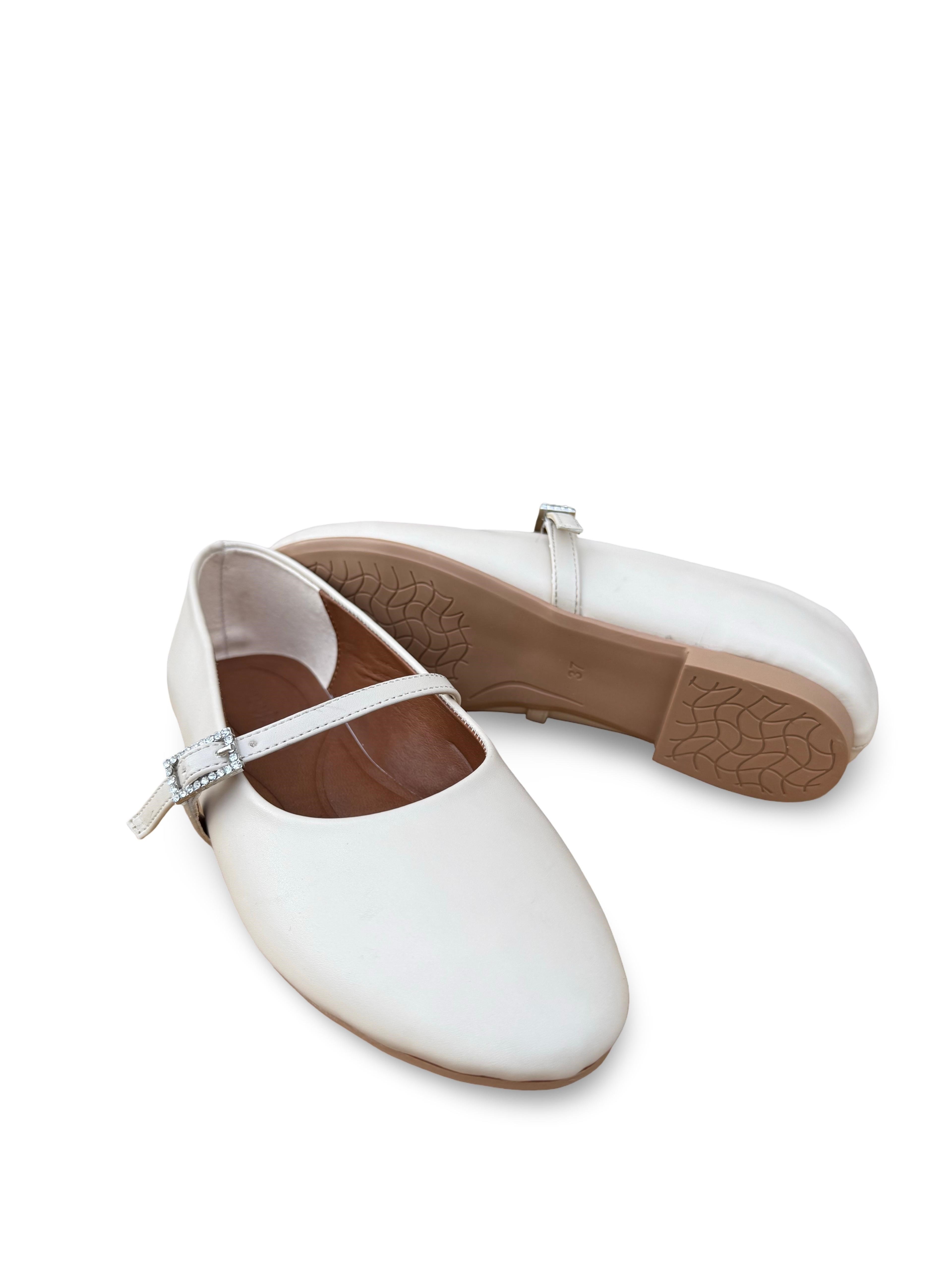 Yalınayak Lpy01 Kemer Bağlamalı Kadın Babet Bej